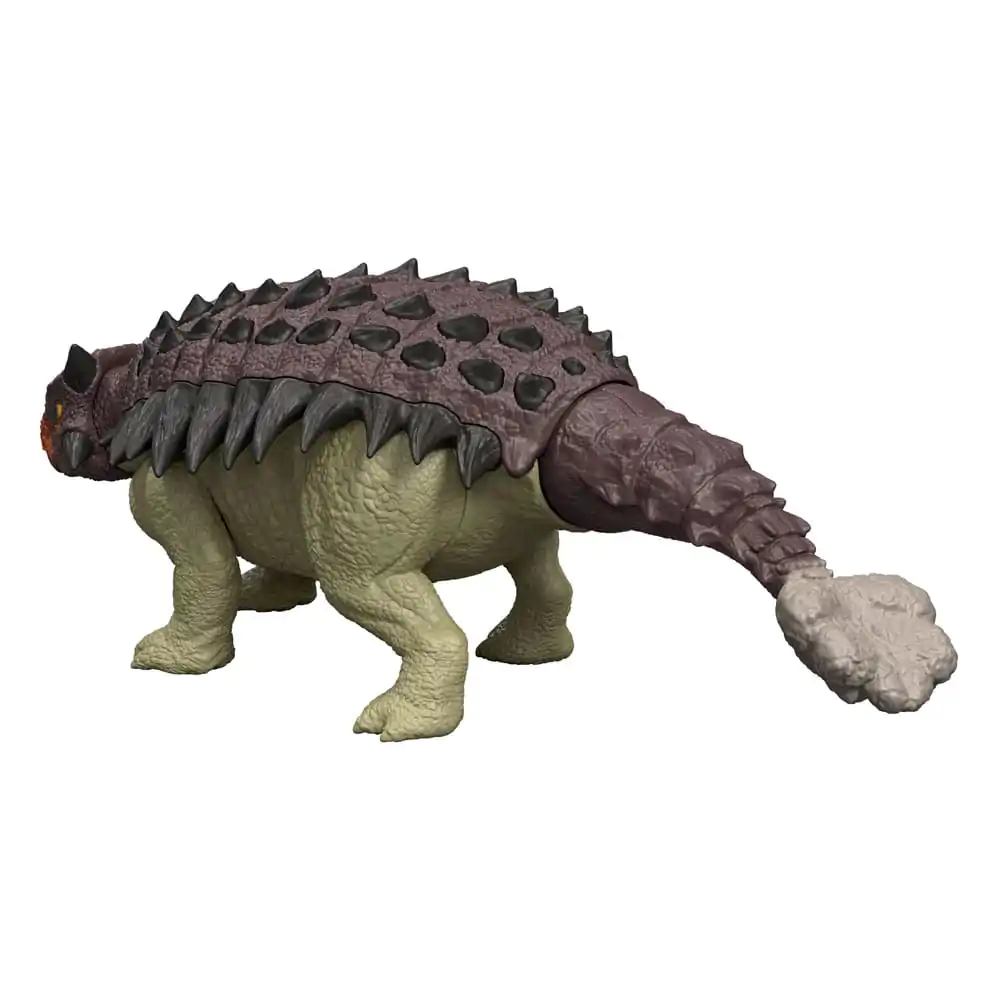 Jurassic World Rebirth akcijska figura z zvokom divjega rjovenja Ankylosaurus 7 cm fotografija izdelka
