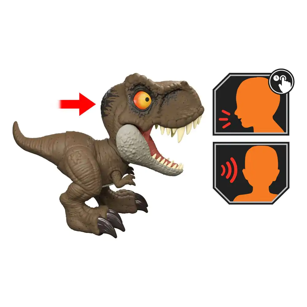 Jurassic World Akcijska figura z zvokom Roar Command Tyrannosaurus Rex 16 cm fotografija izdelka