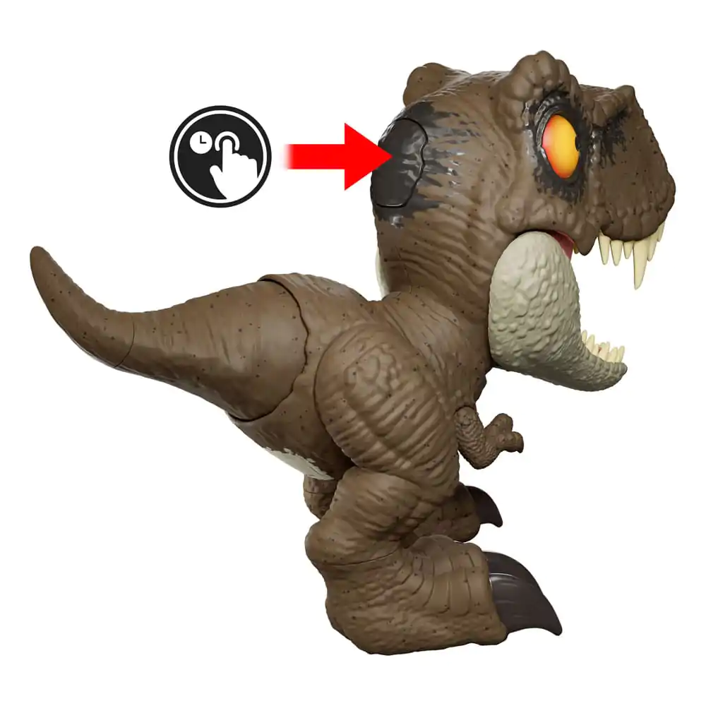 Jurassic World Akcijska figura z zvokom Roar Command Tyrannosaurus Rex 16 cm fotografija izdelka
