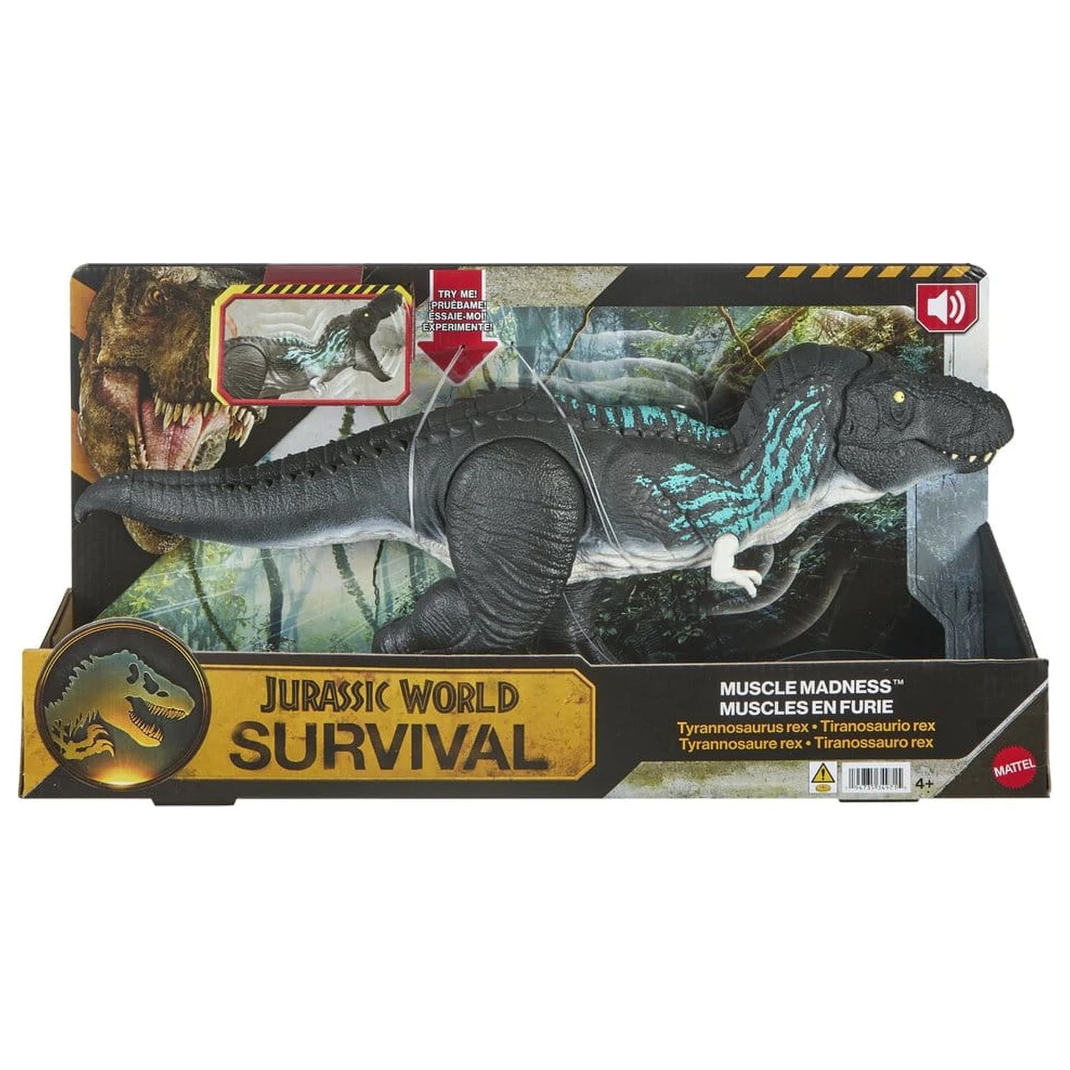 Jurassic World: Survival Action Figure Muscle Madness Tyrannosaurus Rex 56 cm fotografija izdelka