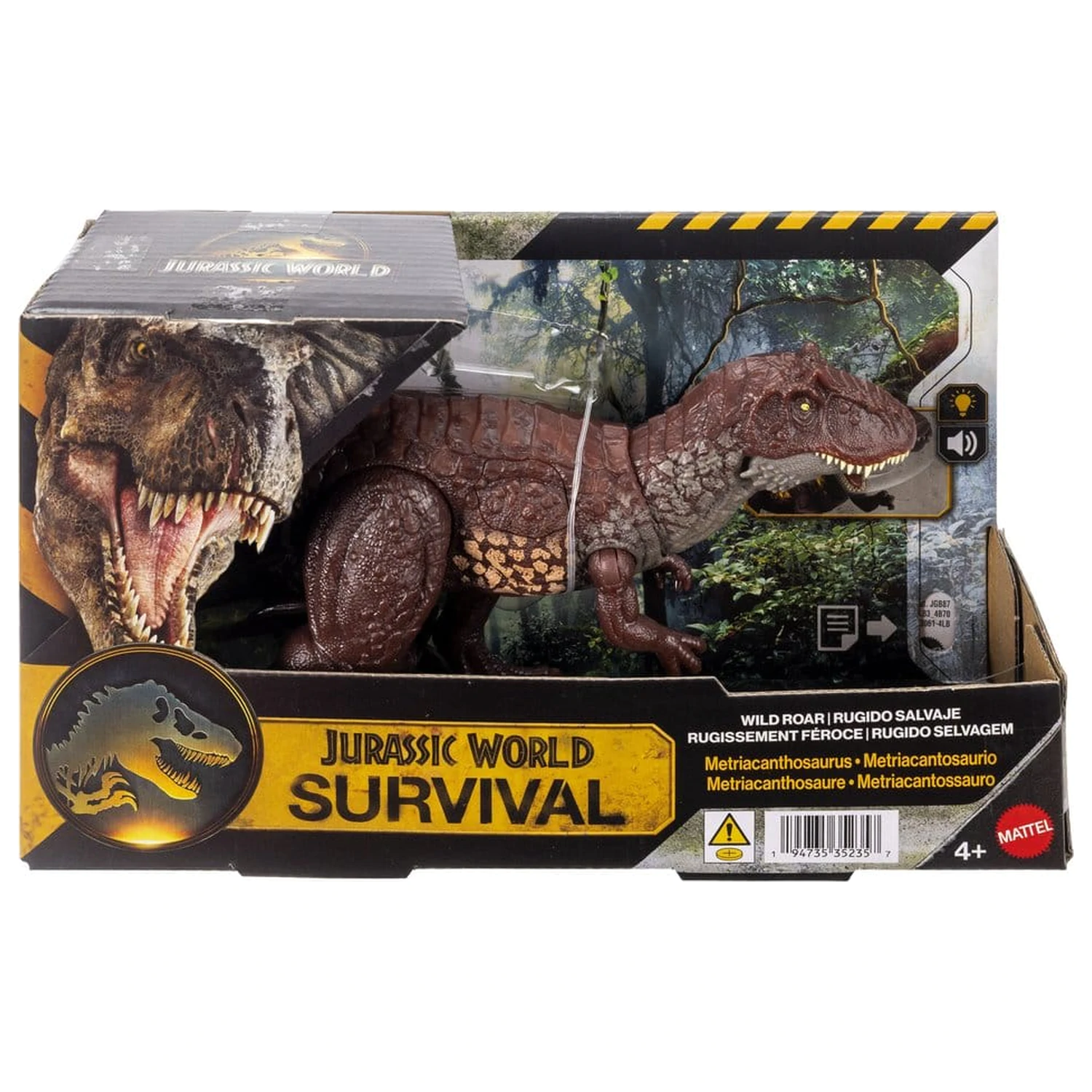 Jurassic World: Survival Akcijska figura Wild Roar Metriacanthosaurus 31 cm fotografija izdelka