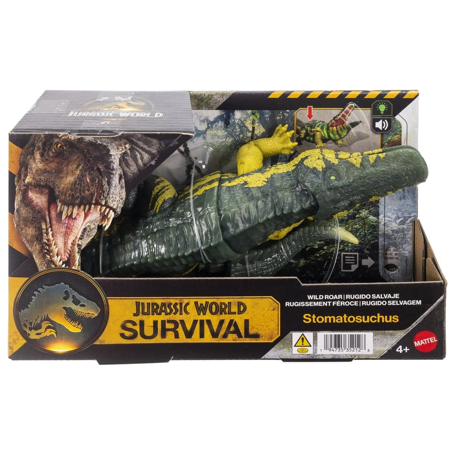 Jurassic World: Survival Akcijska figura Wild Roar Stomatosuchus 37 cm fotografija izdelka
