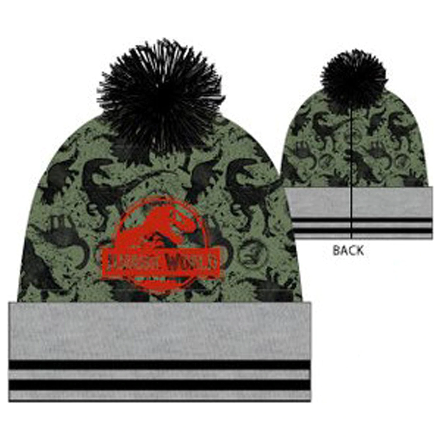 Jurassic World Territory Siva otroška kapa 52 cm fotografija izdelka