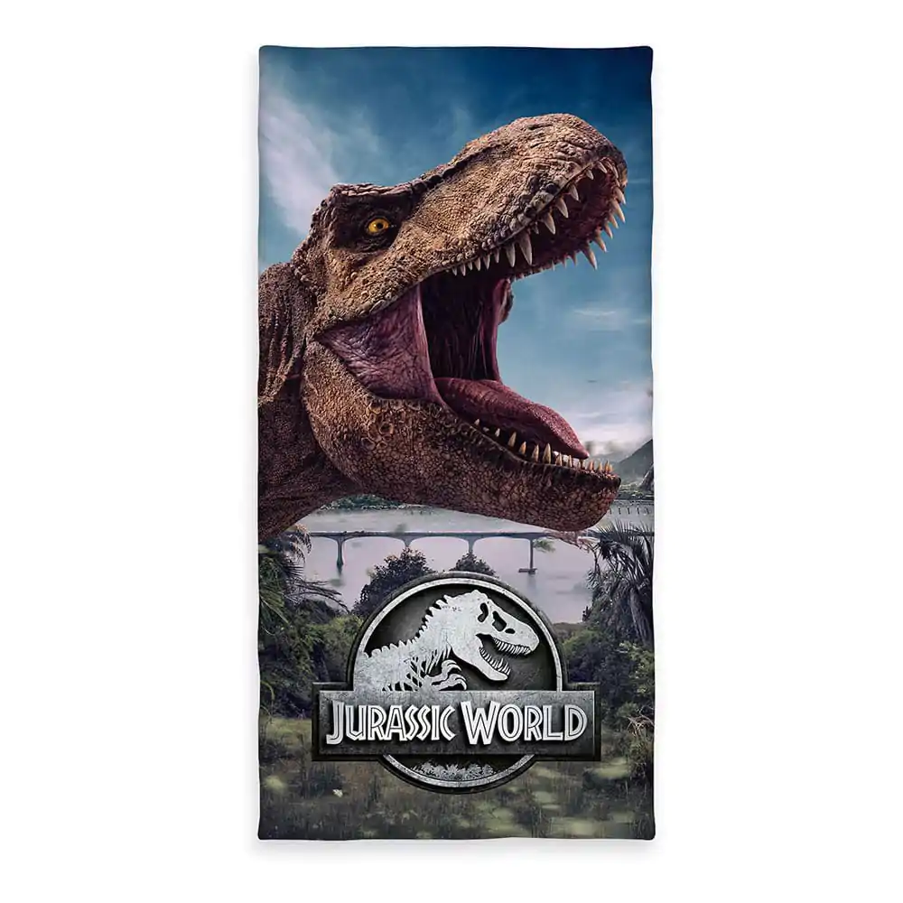 Jurassic World Velour brisača 75 x 150 cm fotografija izdelka