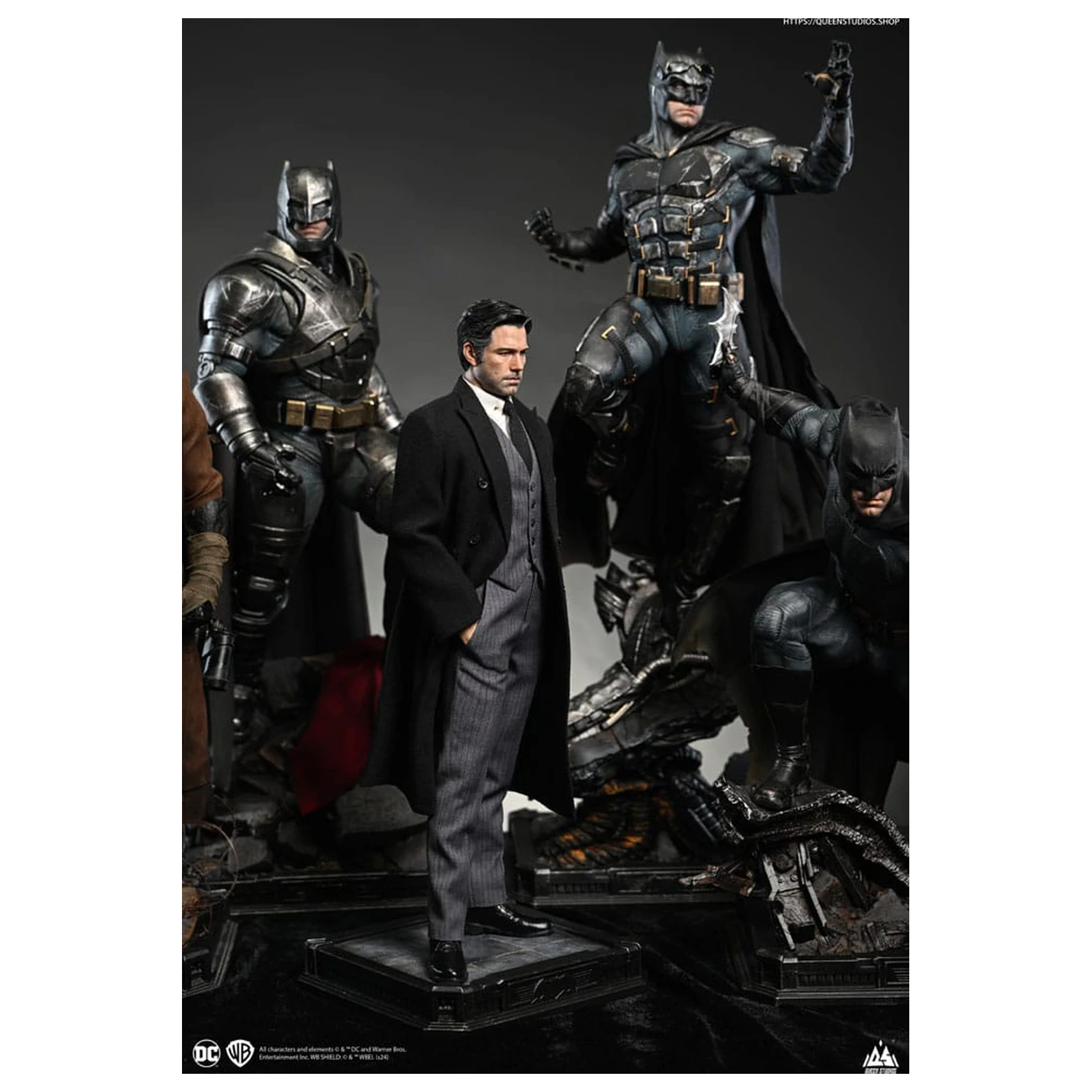 Kip Lige pravičnosti 1/4 Bruce Wayne (Ben Affleck) 51 cm fotografija izdelka