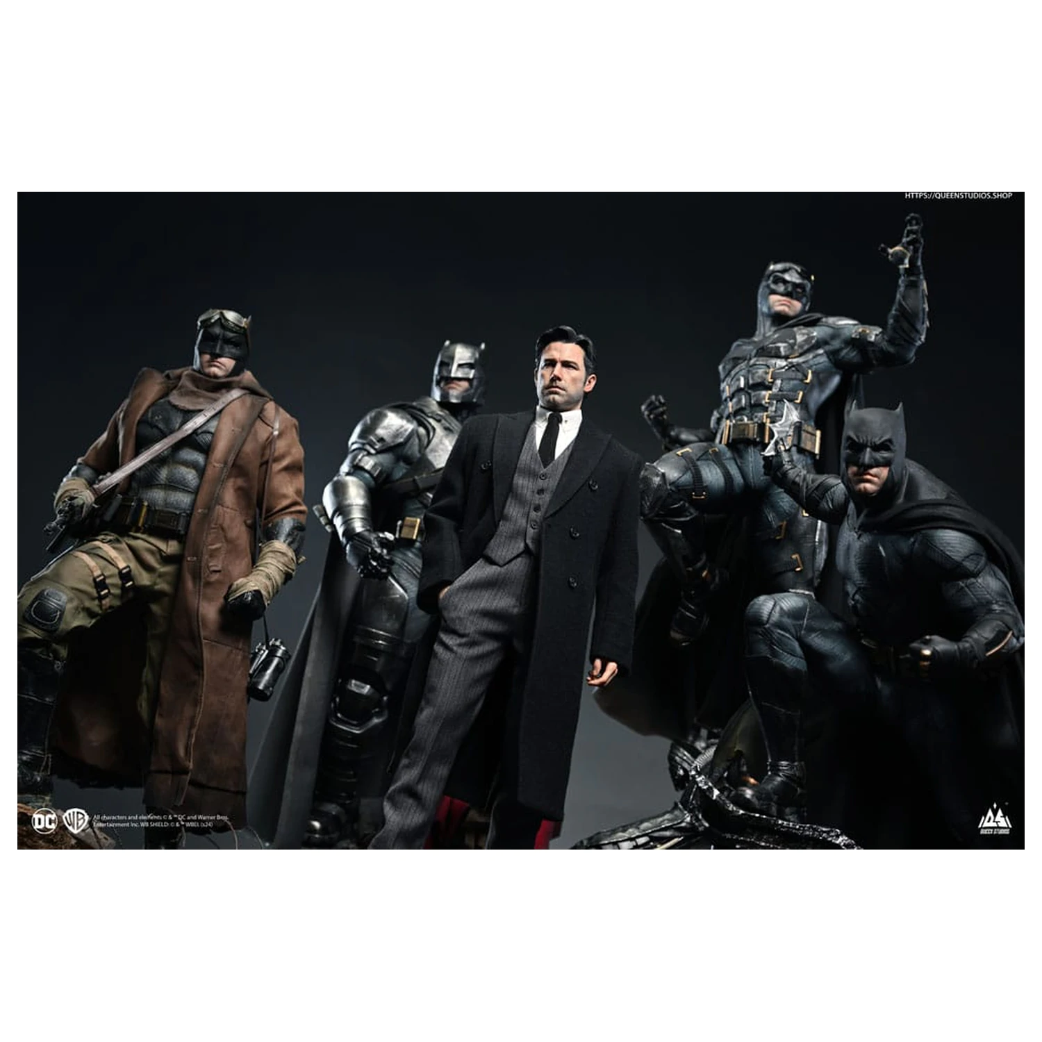 Kip Lige pravičnosti 1/4 Bruce Wayne (Ben Affleck) 51 cm fotografija izdelka