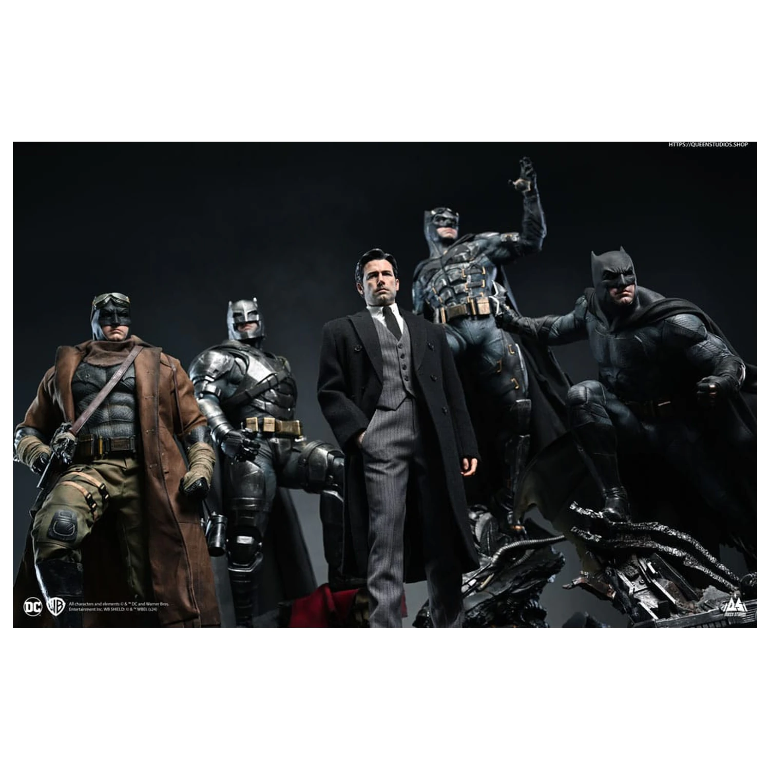Kip Lige pravičnosti 1/4 Bruce Wayne (Ben Affleck) 51 cm fotografija izdelka