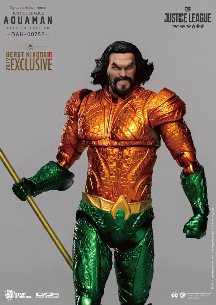 Justice League Dynamic 8ction Heroes akcijska figura 1/9 Aquaman Comic Color Ver. 20 cm fotografija izdelka