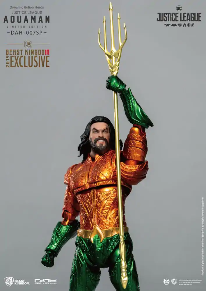 Justice League Dynamic 8ction Heroes akcijska figura 1/9 Aquaman Comic Color Ver. 20 cm fotografija izdelka