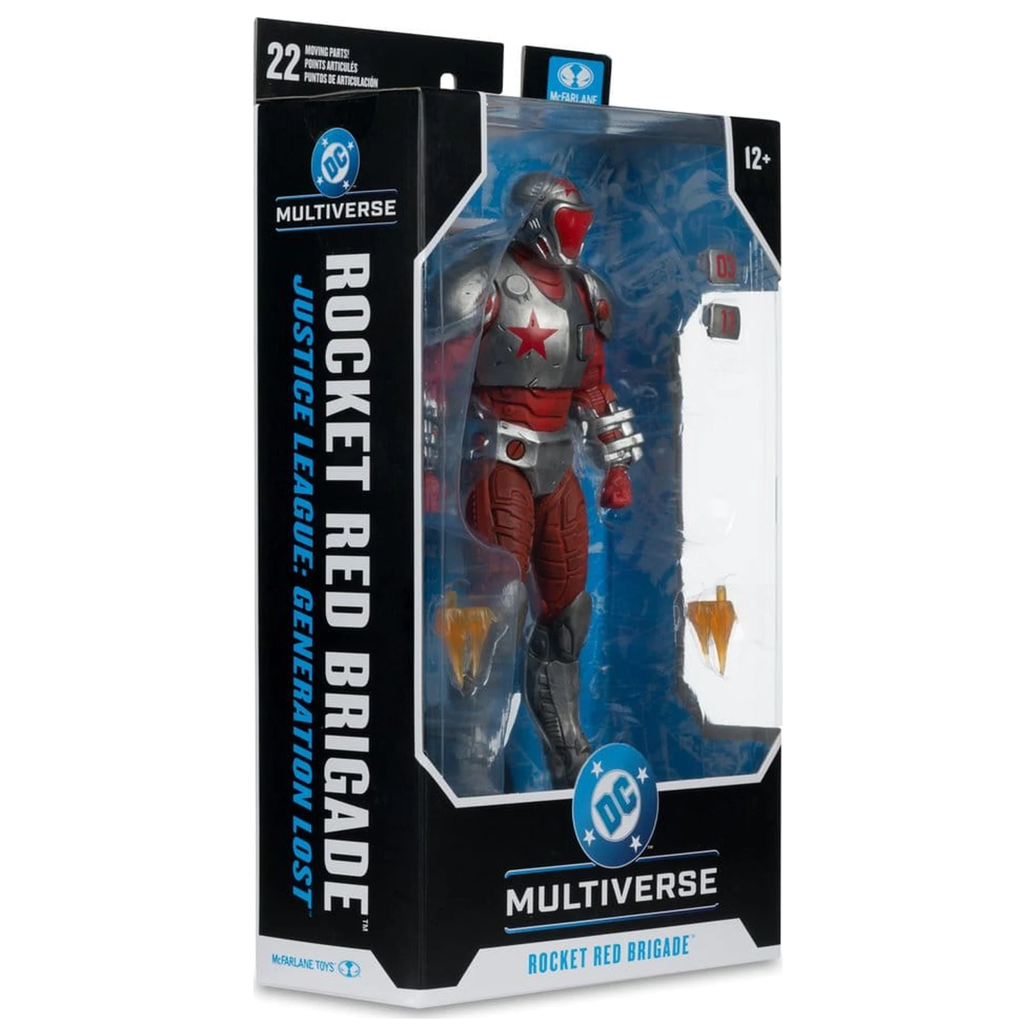 Justice League: Generation Lost DC Multiverse Akcijska figura Rocket Red Brigade 18 cm fotografija izdelka