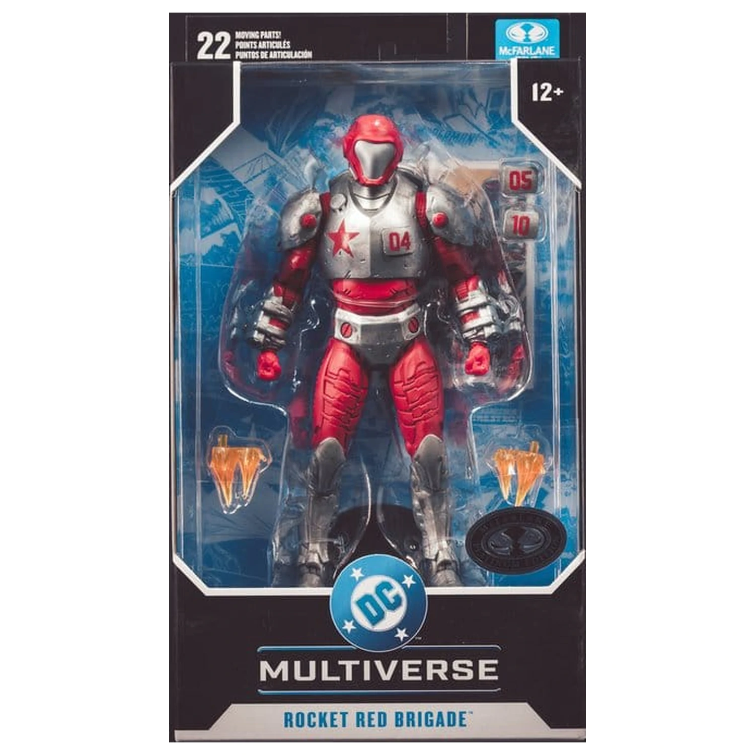 Justice League: Generation Lost DC Multiverse Akcijska figura Rocket Red Brigade (Platinum Edition) 18 cm fotografija izdelka
