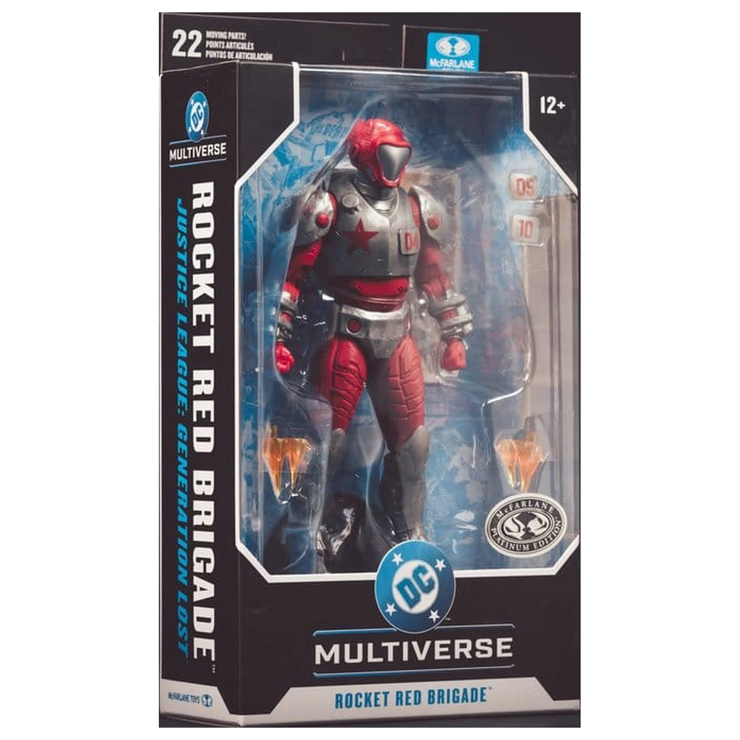Justice League: Generation Lost DC Multiverse Akcijska figura Rocket Red Brigade (Platinum Edition) 18 cm fotografija izdelka