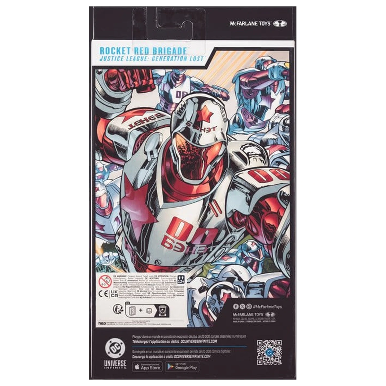Justice League: Generation Lost DC Multiverse Akcijska figura Rocket Red Brigade (Platinum Edition) 18 cm fotografija izdelka