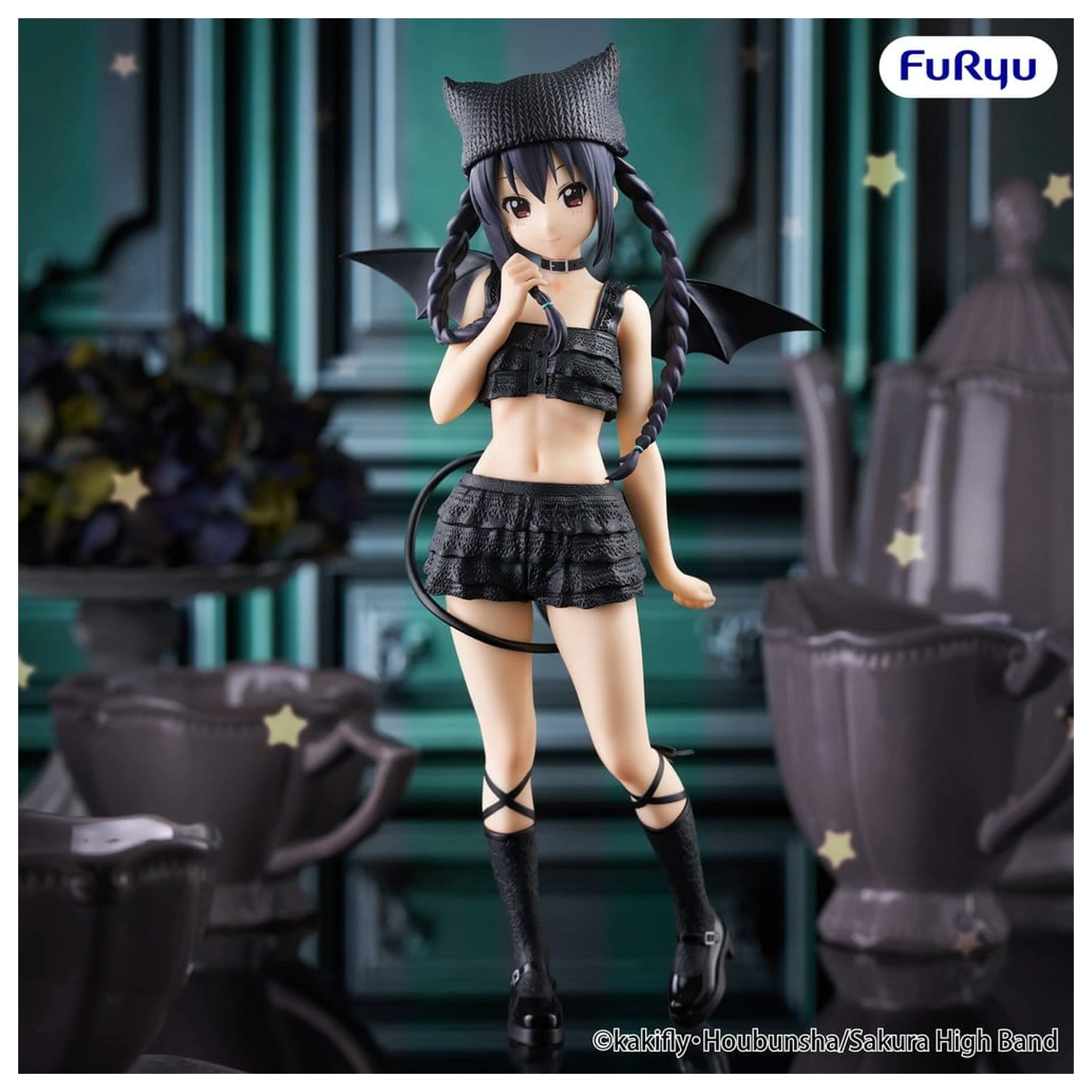 K-ON! BiCute Dark PVC figura Azusa Nakano 24 cm fotografija izdelka