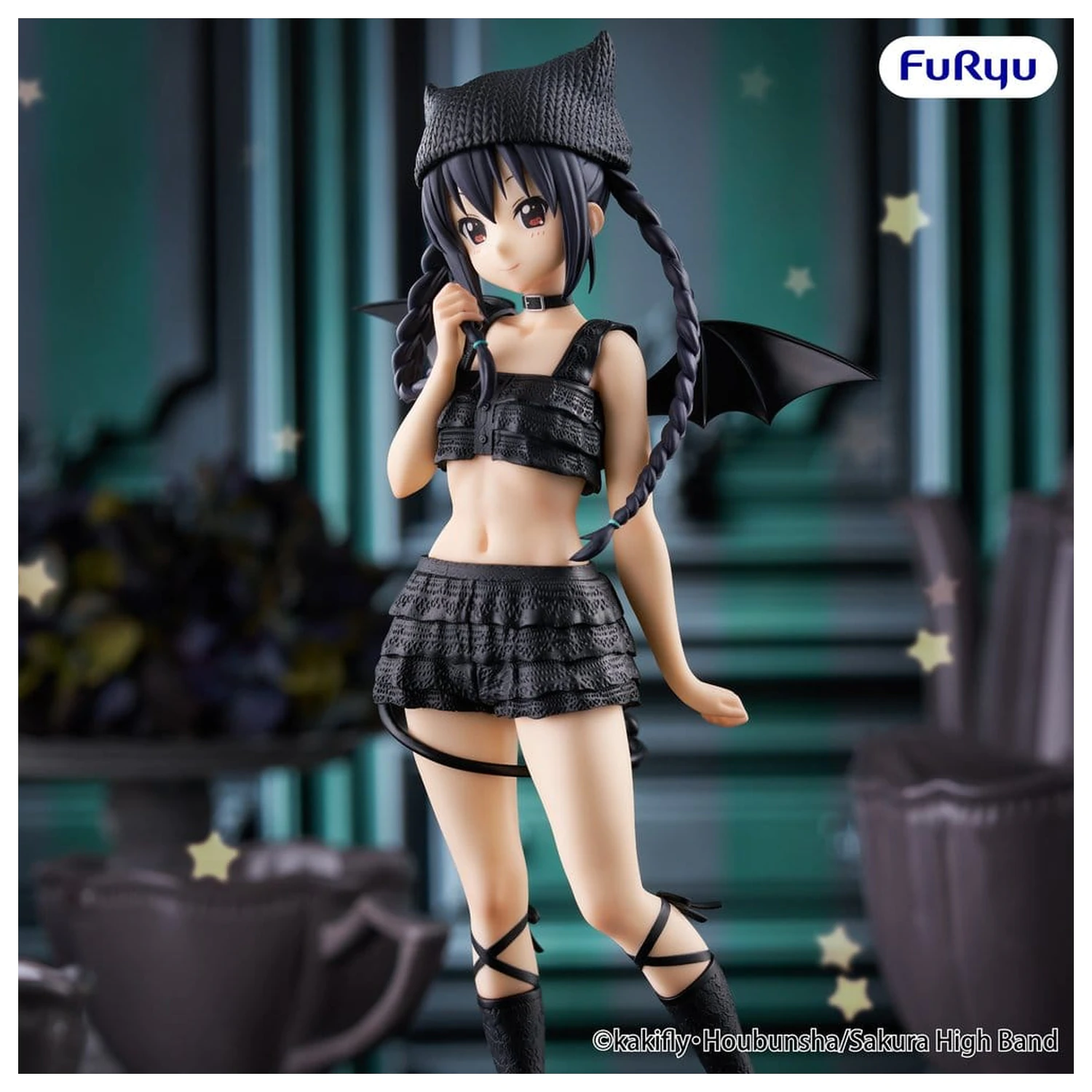 K-ON! BiCute Dark PVC figura Azusa Nakano 24 cm fotografija izdelka