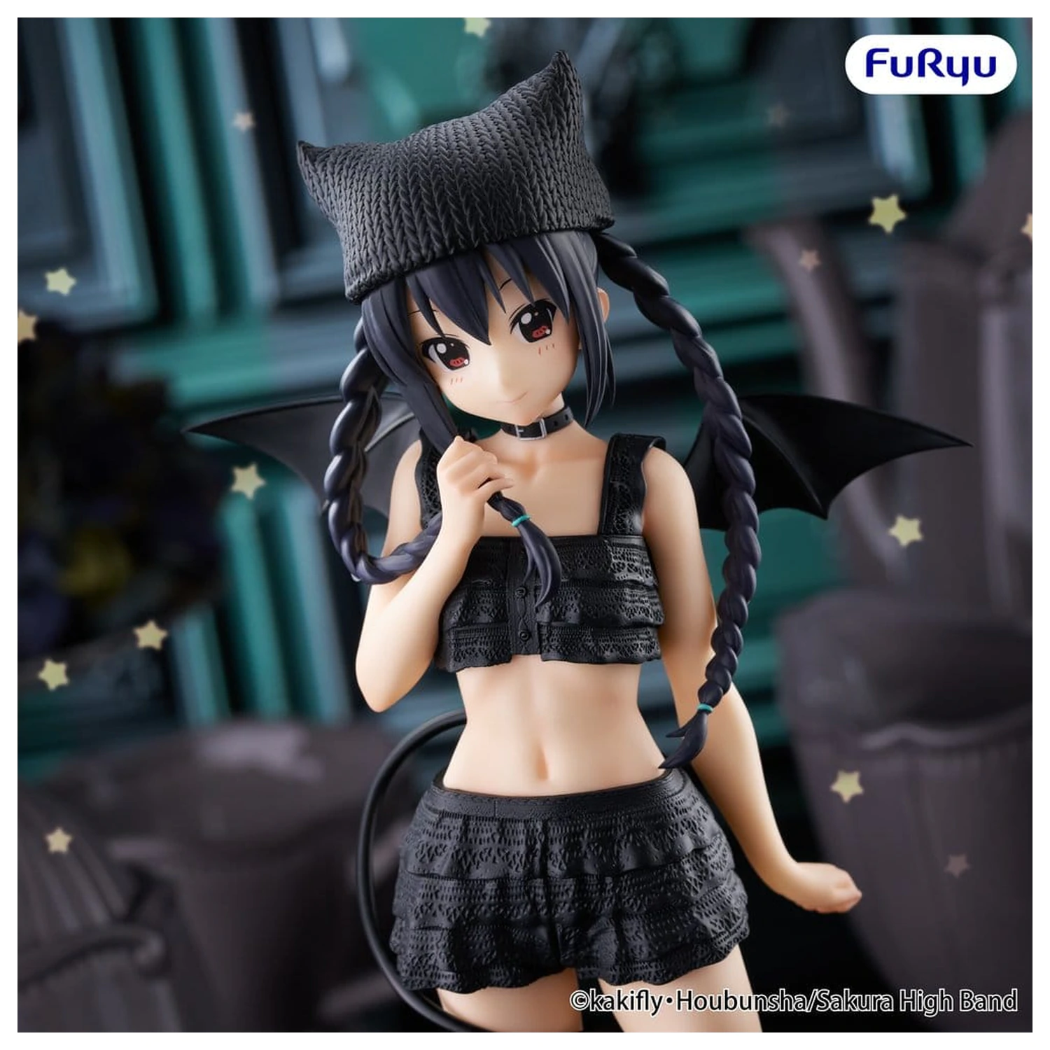 K-ON! BiCute Dark PVC figura Azusa Nakano 24 cm fotografija izdelka