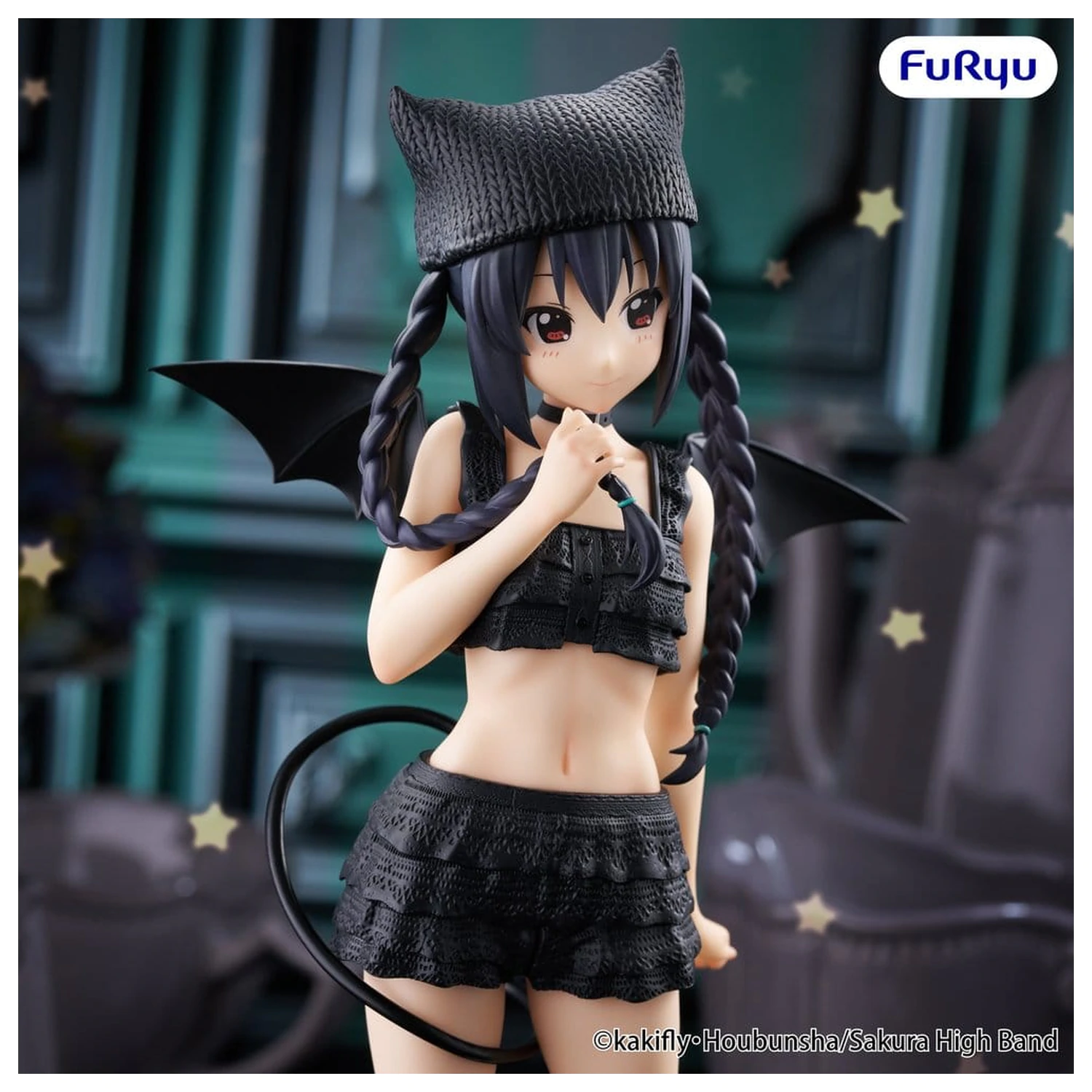 K-ON! BiCute Dark PVC figura Azusa Nakano 24 cm fotografija izdelka
