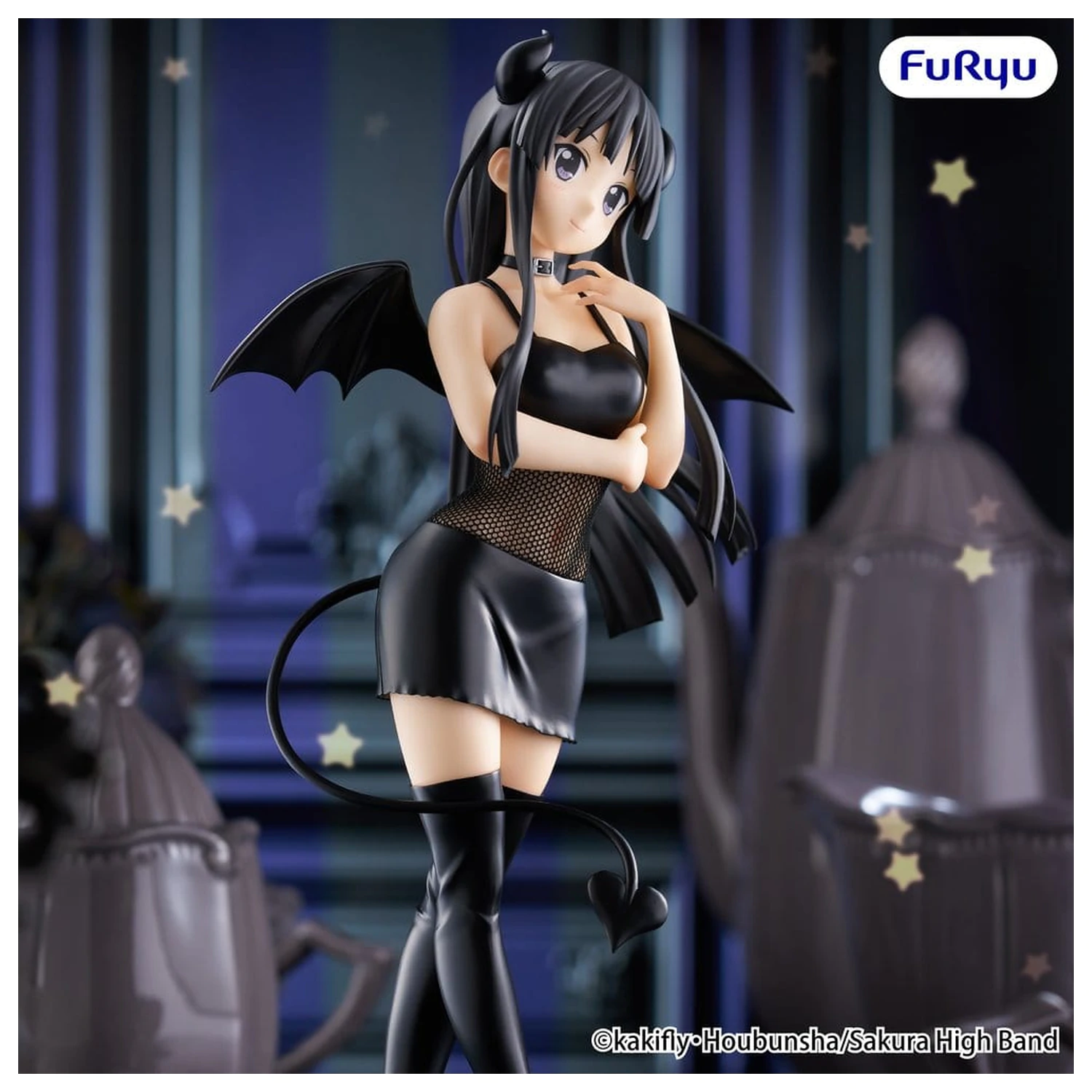 K-ON! BiCute Dark PVC figura Mio Akiyama 24 cm fotografija izdelka