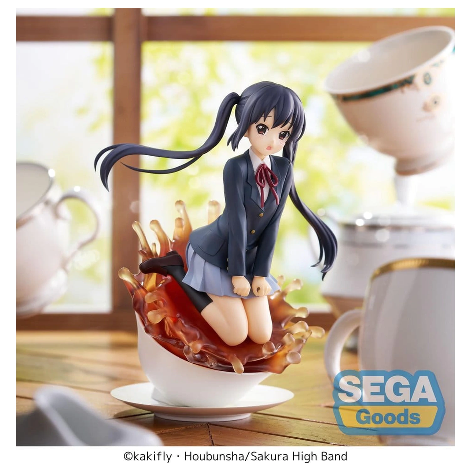 K-On! Luminasta PVC figura Azusa Nakano 18 cm fotografija izdelka