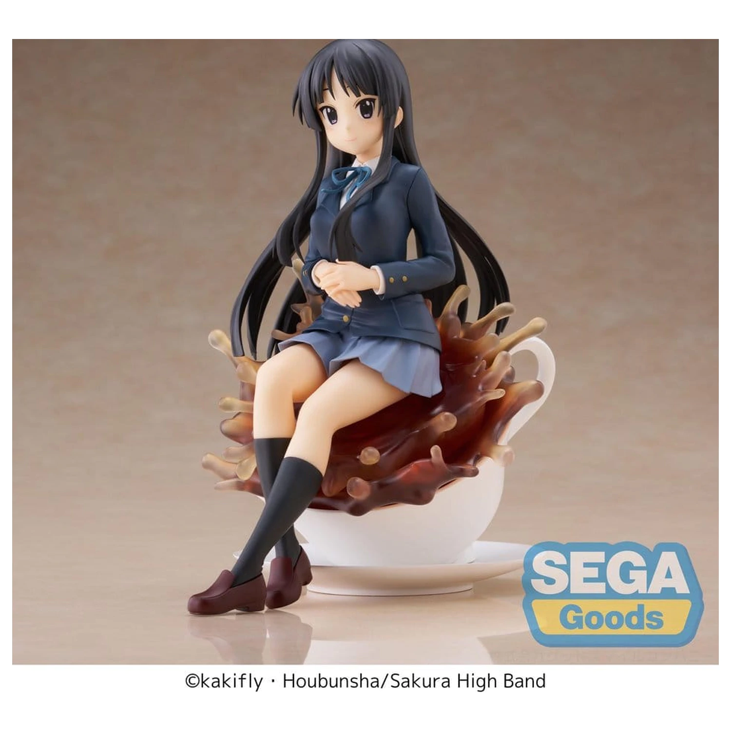 K-ON! Luminasta PVC figura Mio Akiyama 16 cm fotografija izdelka