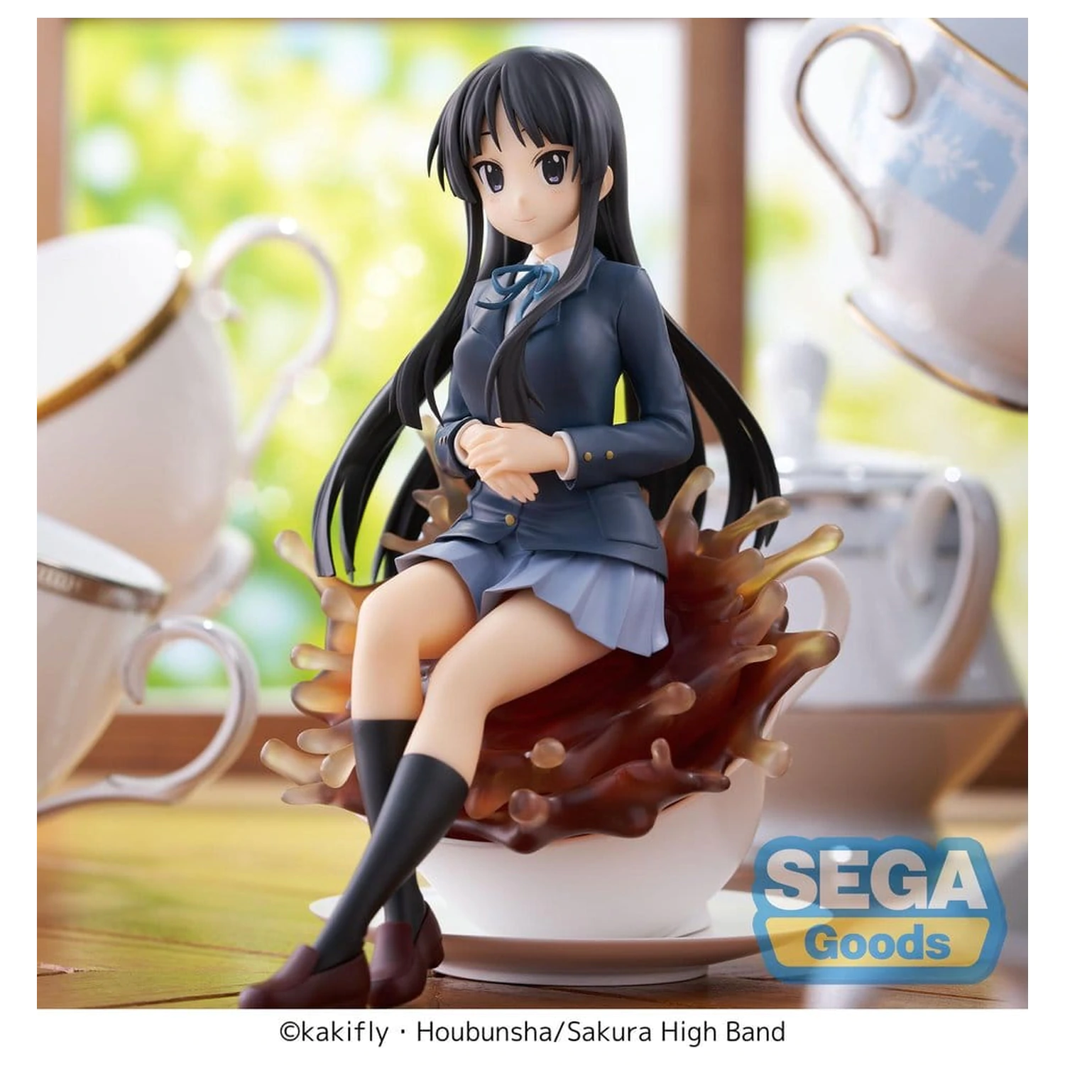 K-ON! Luminasta PVC figura Mio Akiyama 16 cm fotografija izdelka