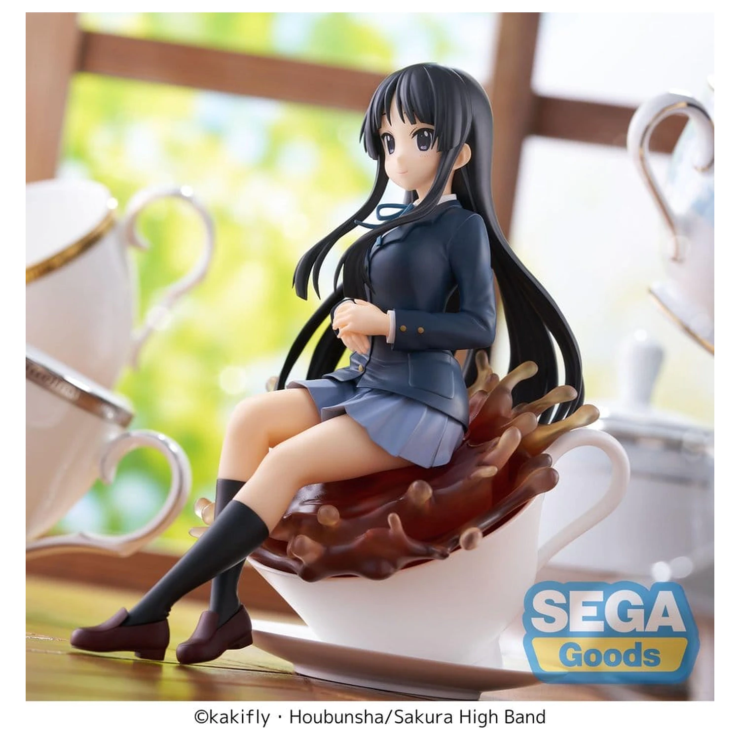 K-ON! Luminasta PVC figura Mio Akiyama 16 cm fotografija izdelka