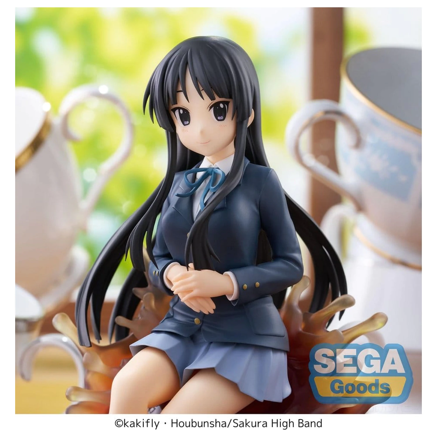 K-ON! Luminasta PVC figura Mio Akiyama 16 cm fotografija izdelka