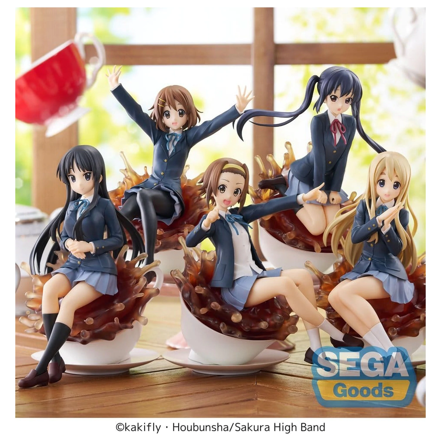 K-ON! Luminasta PVC figura Mio Akiyama 16 cm fotografija izdelka