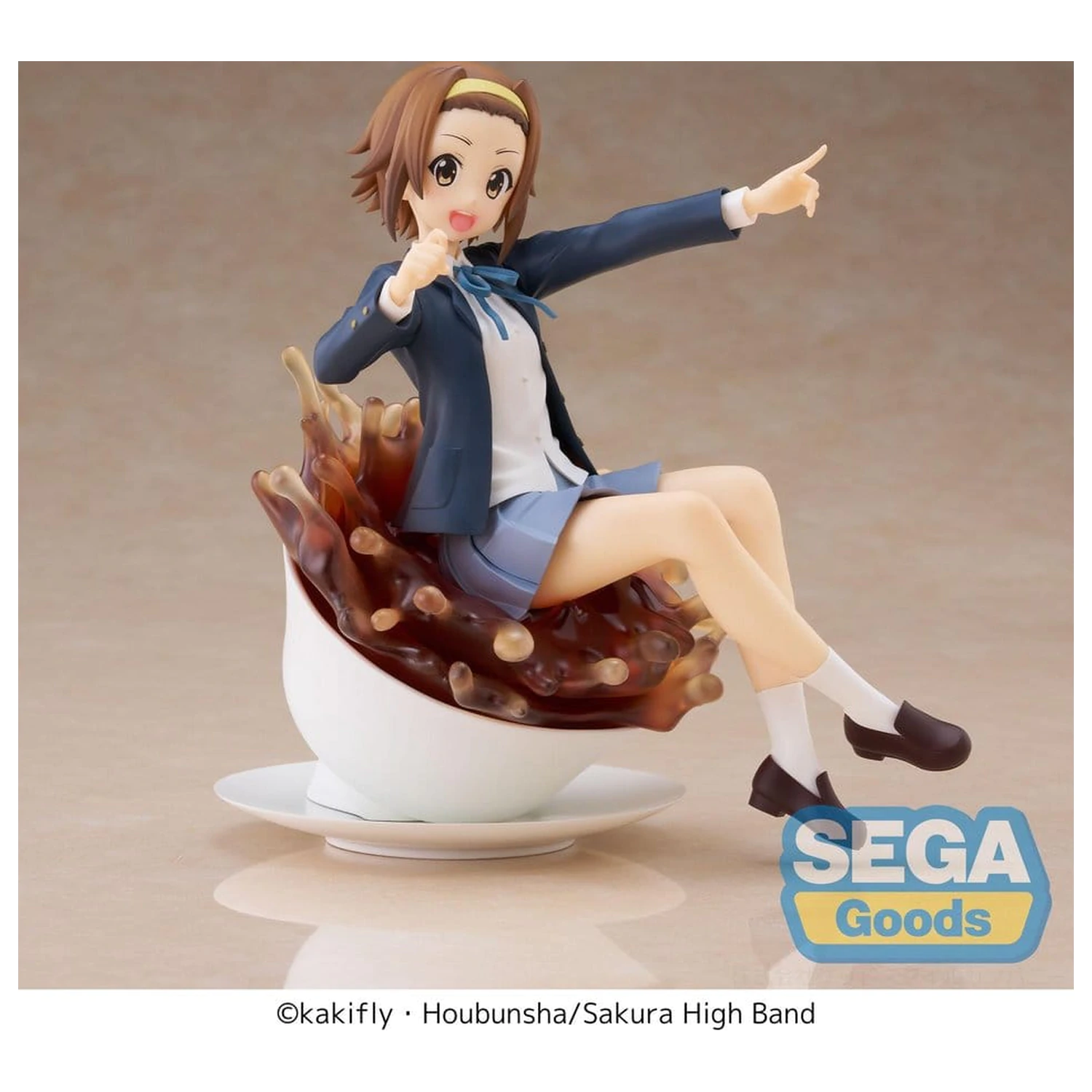 K-ON! Luminasta PVC figura Ritsu Tainaka 15 cm fotografija izdelka