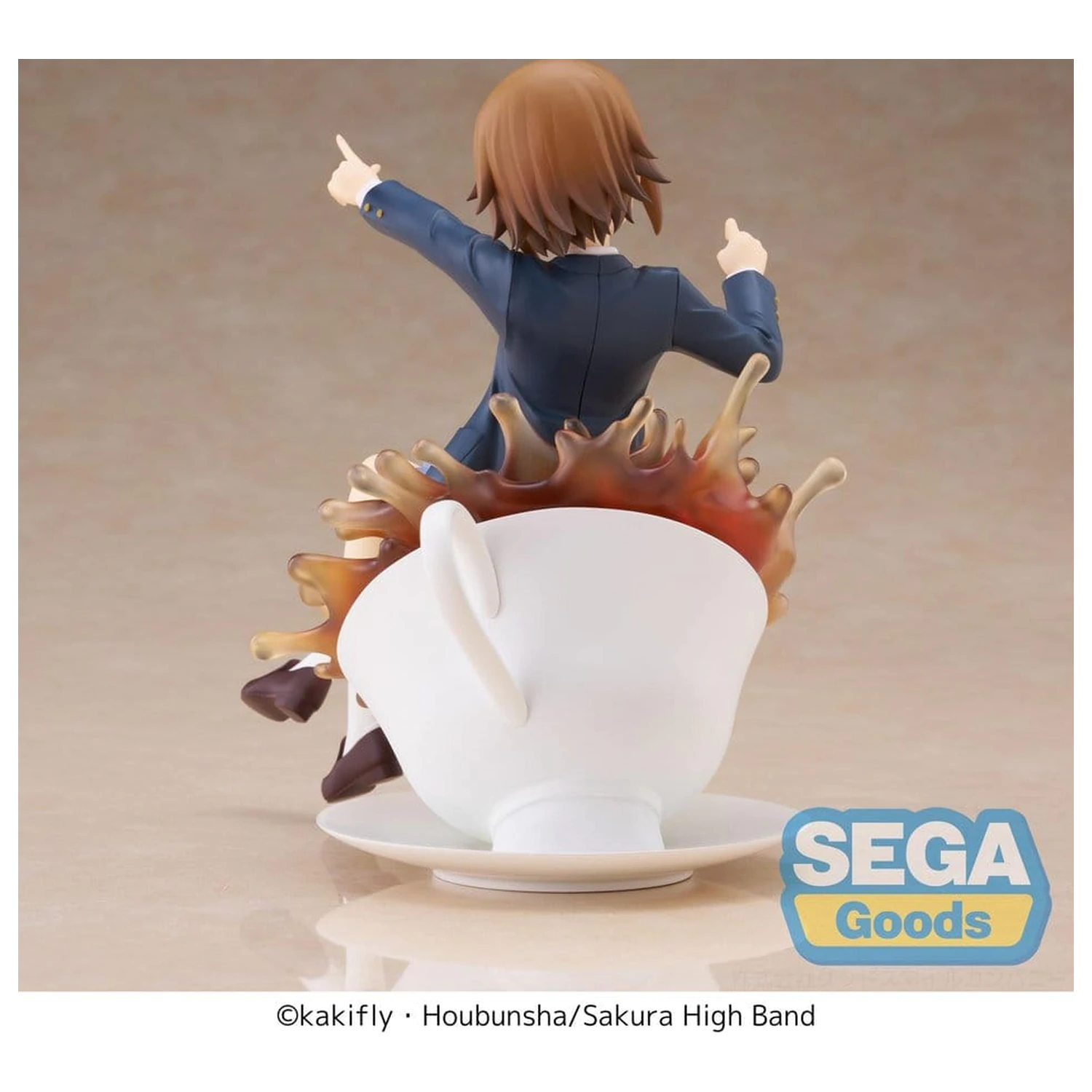 K-ON! Luminasta PVC figura Ritsu Tainaka 15 cm fotografija izdelka