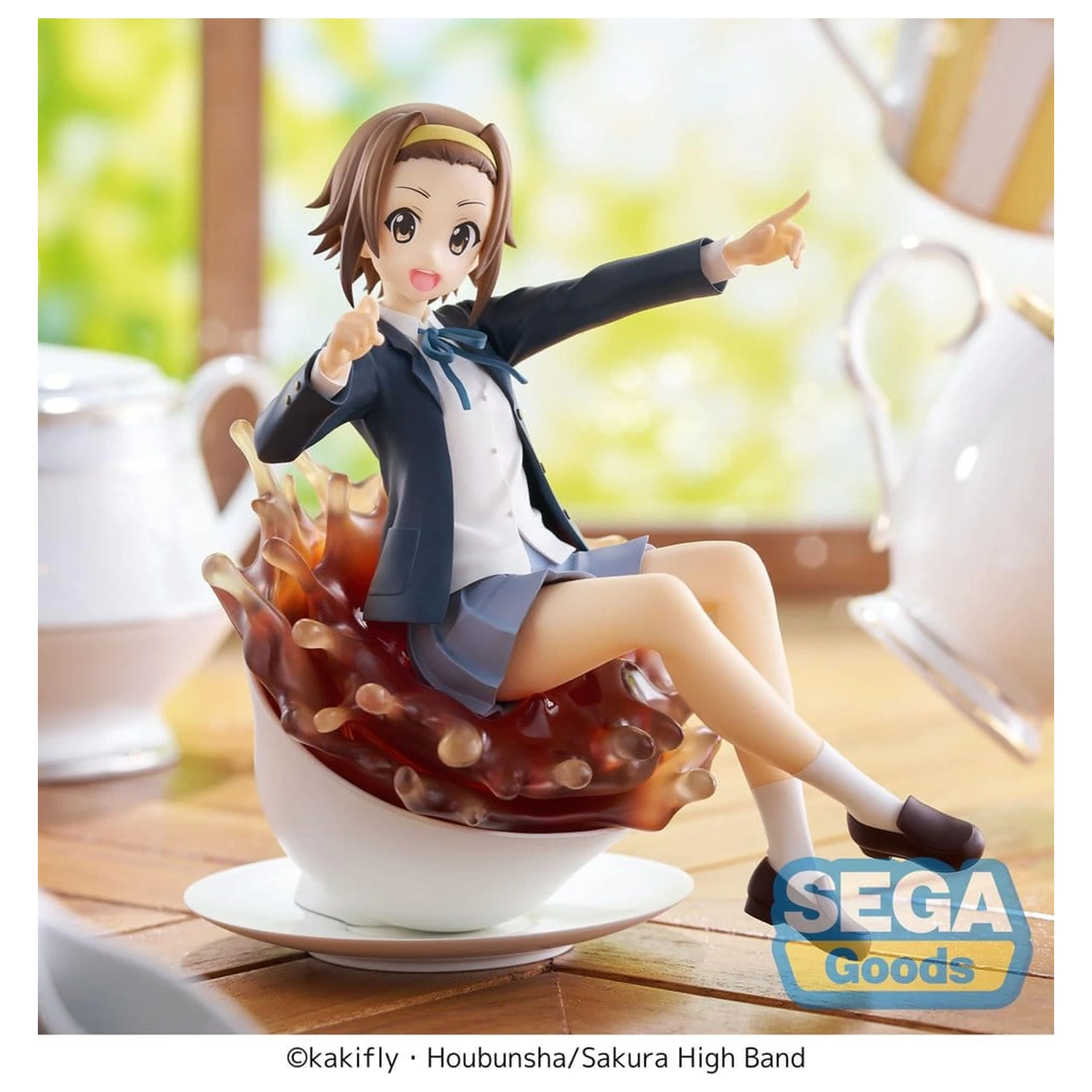 K-ON! Luminasta PVC figura Ritsu Tainaka 15 cm fotografija izdelka
