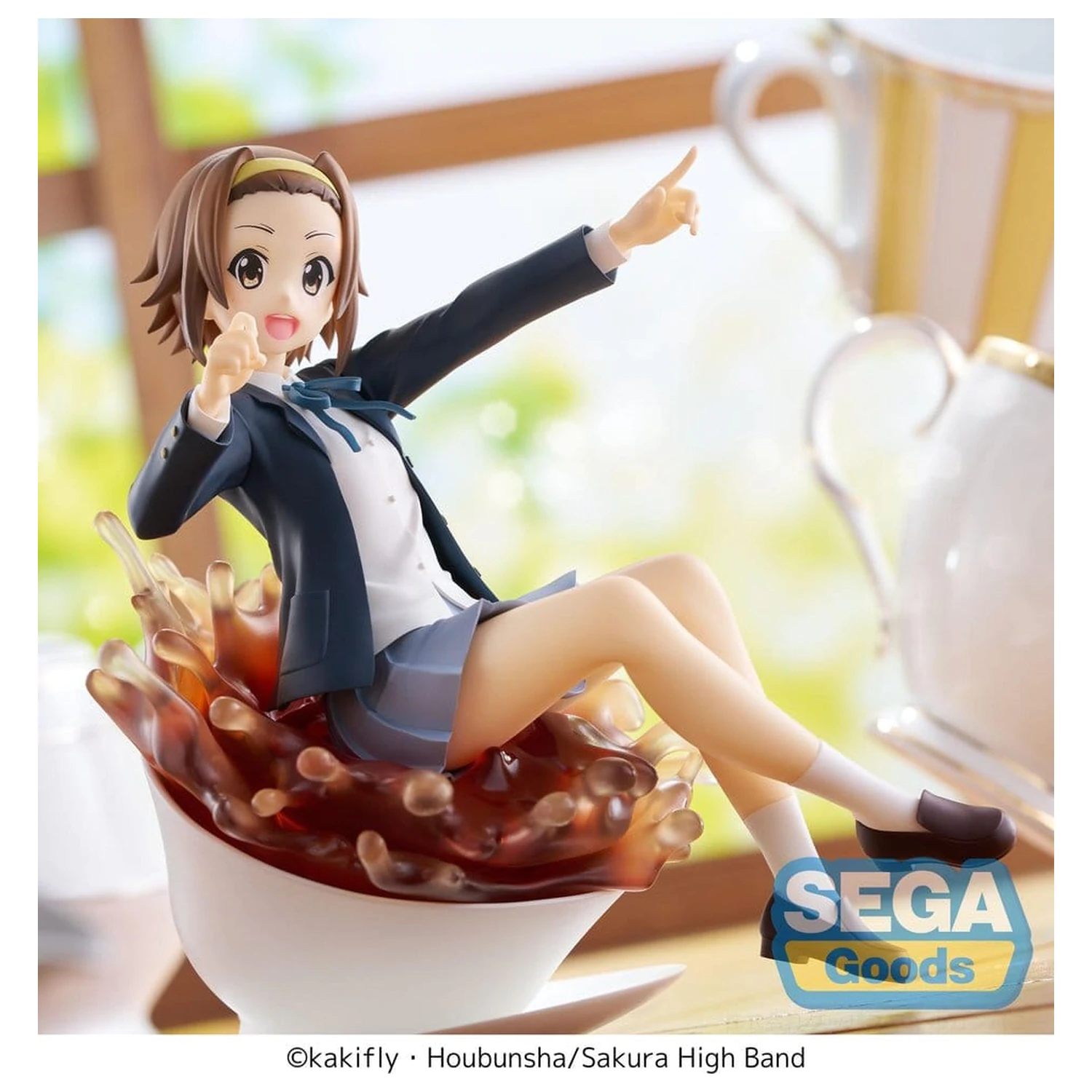K-ON! Luminasta PVC figura Ritsu Tainaka 15 cm fotografija izdelka