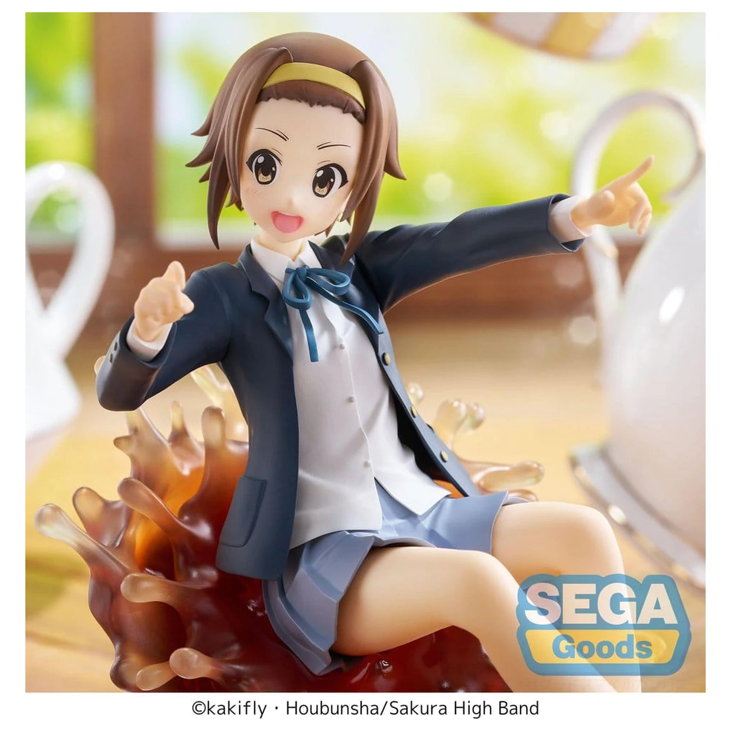 K-ON! Luminasta PVC figura Ritsu Tainaka 15 cm fotografija izdelka