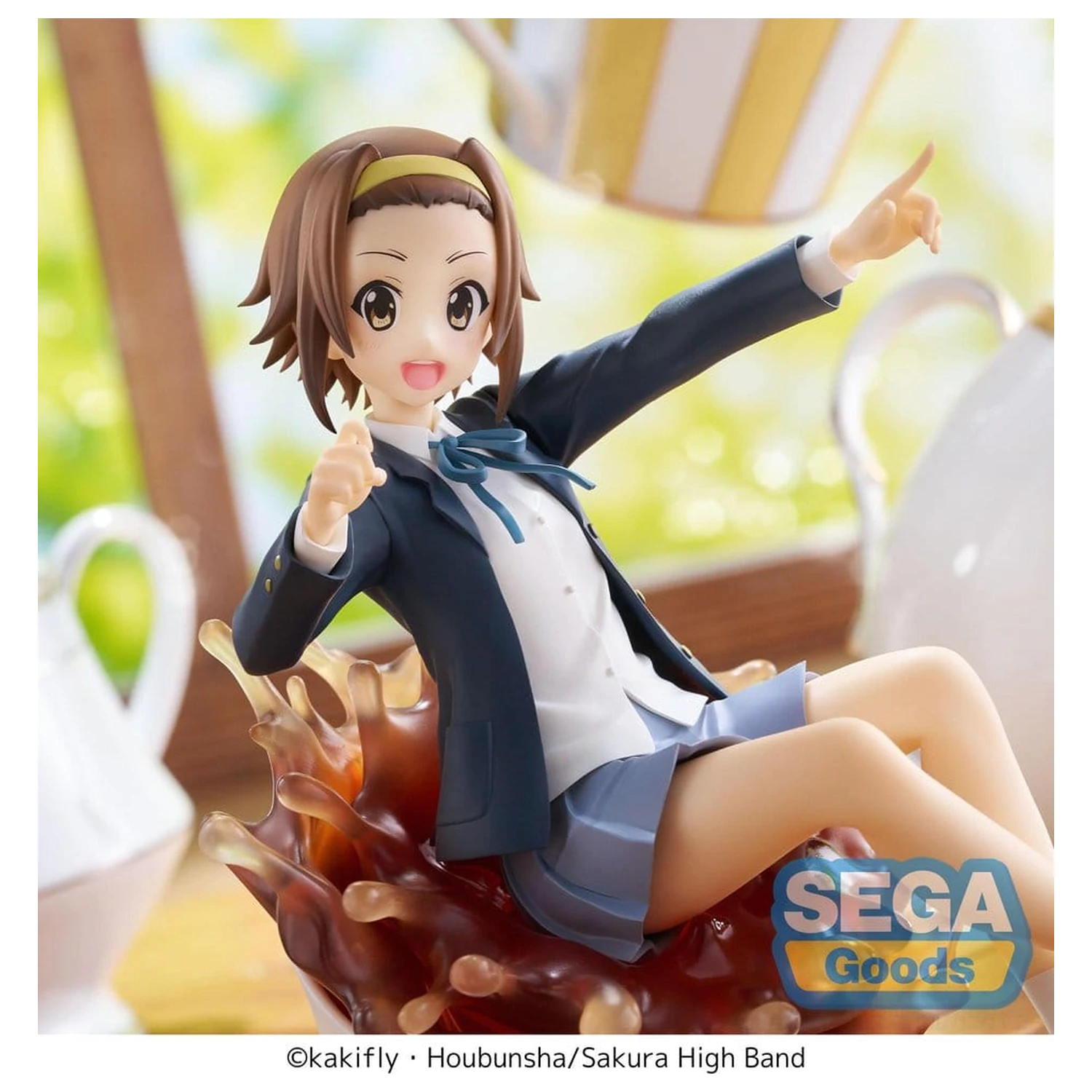K-ON! Luminasta PVC figura Ritsu Tainaka 15 cm fotografija izdelka