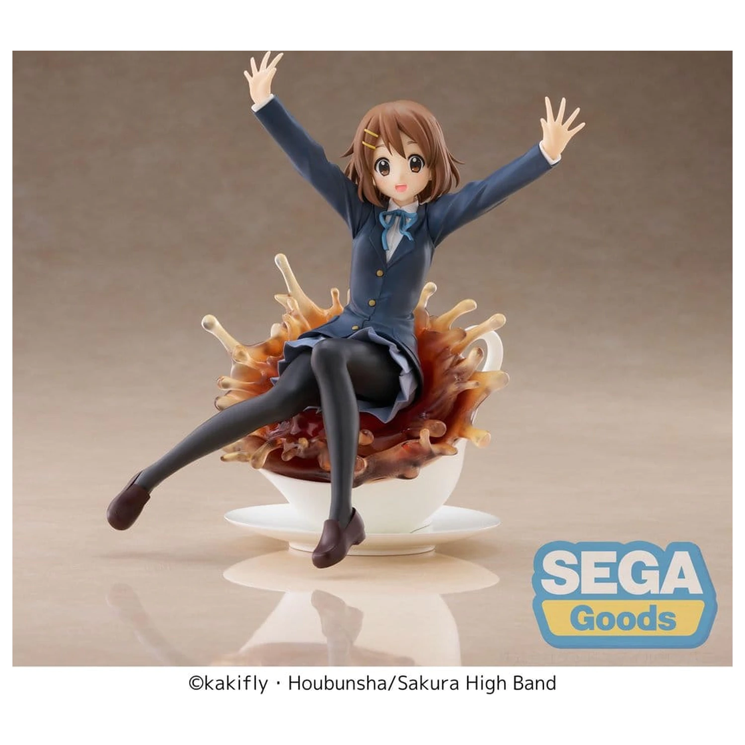 K-On! Luminasta PVC figura Yui Hirasawa 17 cm fotografija izdelka