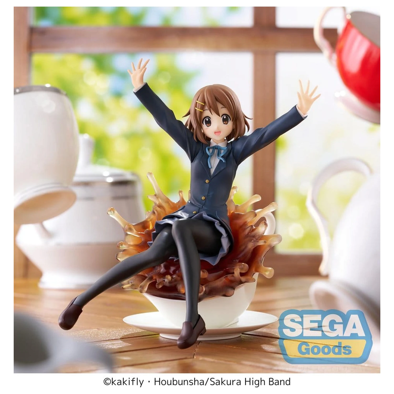 K-On! Luminasta PVC figura Yui Hirasawa 17 cm fotografija izdelka