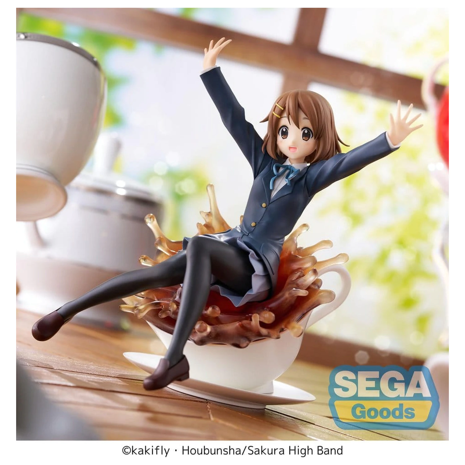 K-On! Luminasta PVC figura Yui Hirasawa 17 cm fotografija izdelka