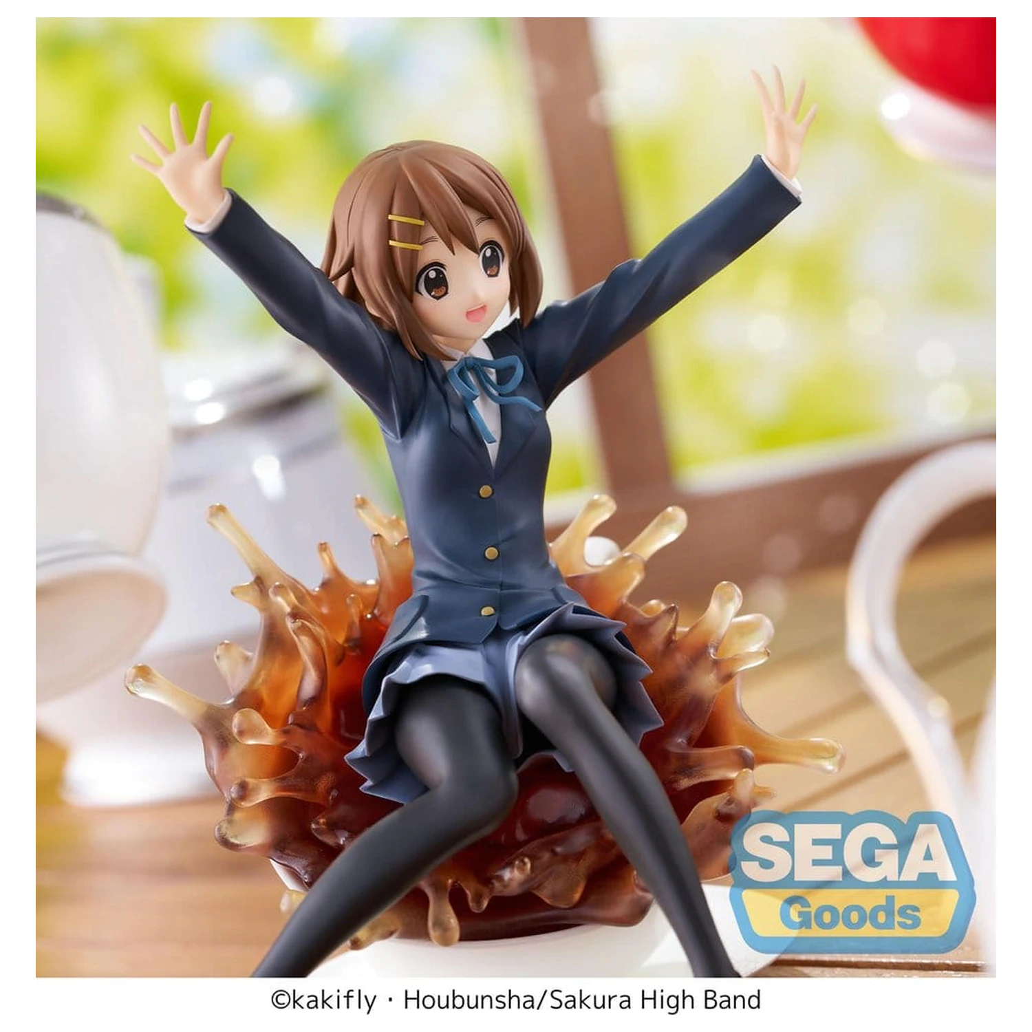 K-On! Luminasta PVC figura Yui Hirasawa 17 cm fotografija izdelka