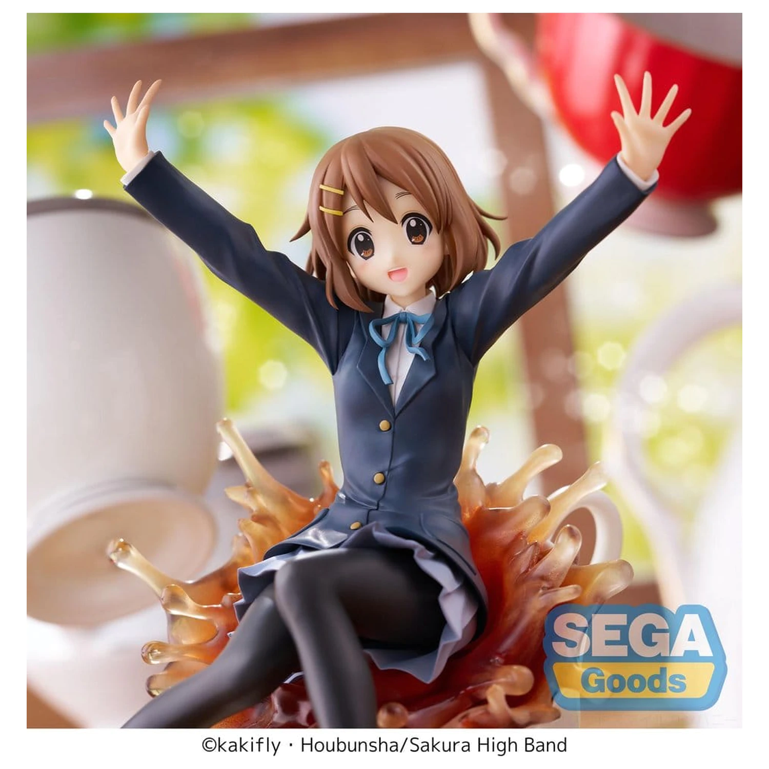 K-On! Luminasta PVC figura Yui Hirasawa 17 cm fotografija izdelka