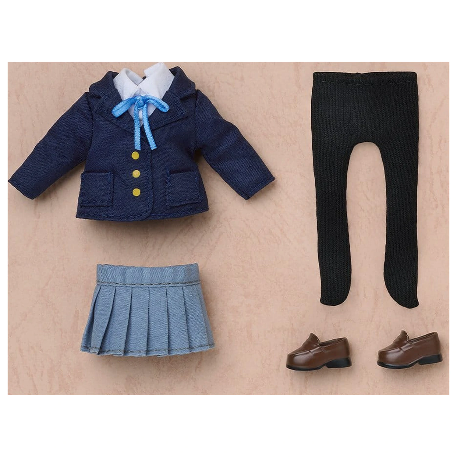 K-ON! Komplet oblačil za Nendoroid Doll Yui Hirasawa fotografija izdelka