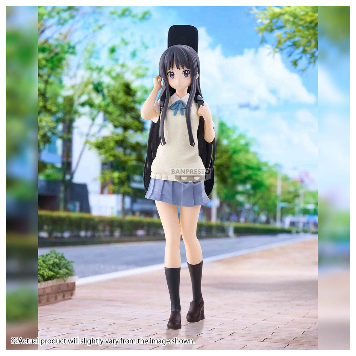 K-ON!! SQ Figura Mio Akiyama figura 25cm fotografija izdelka