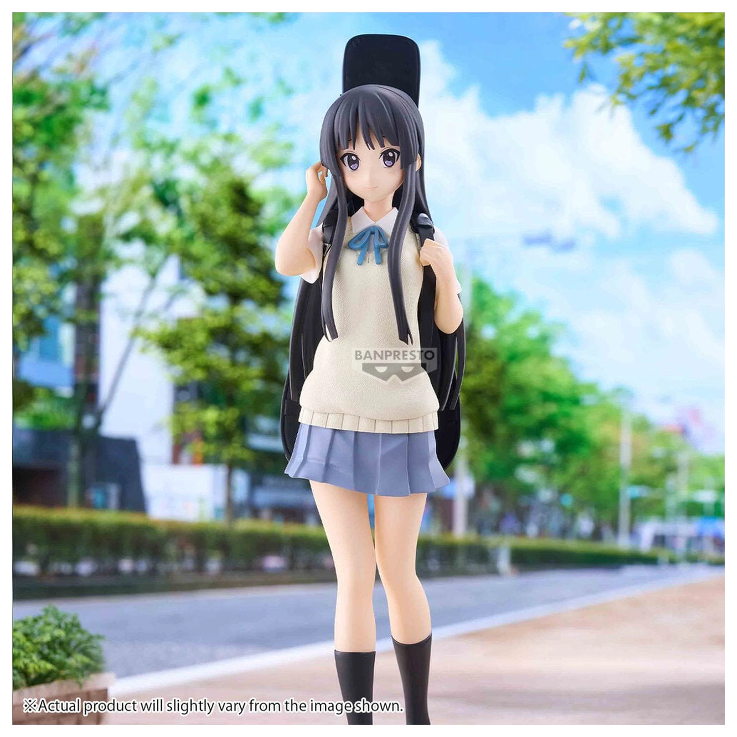 K-ON!! SQ Figura Mio Akiyama figura 25cm fotografija izdelka