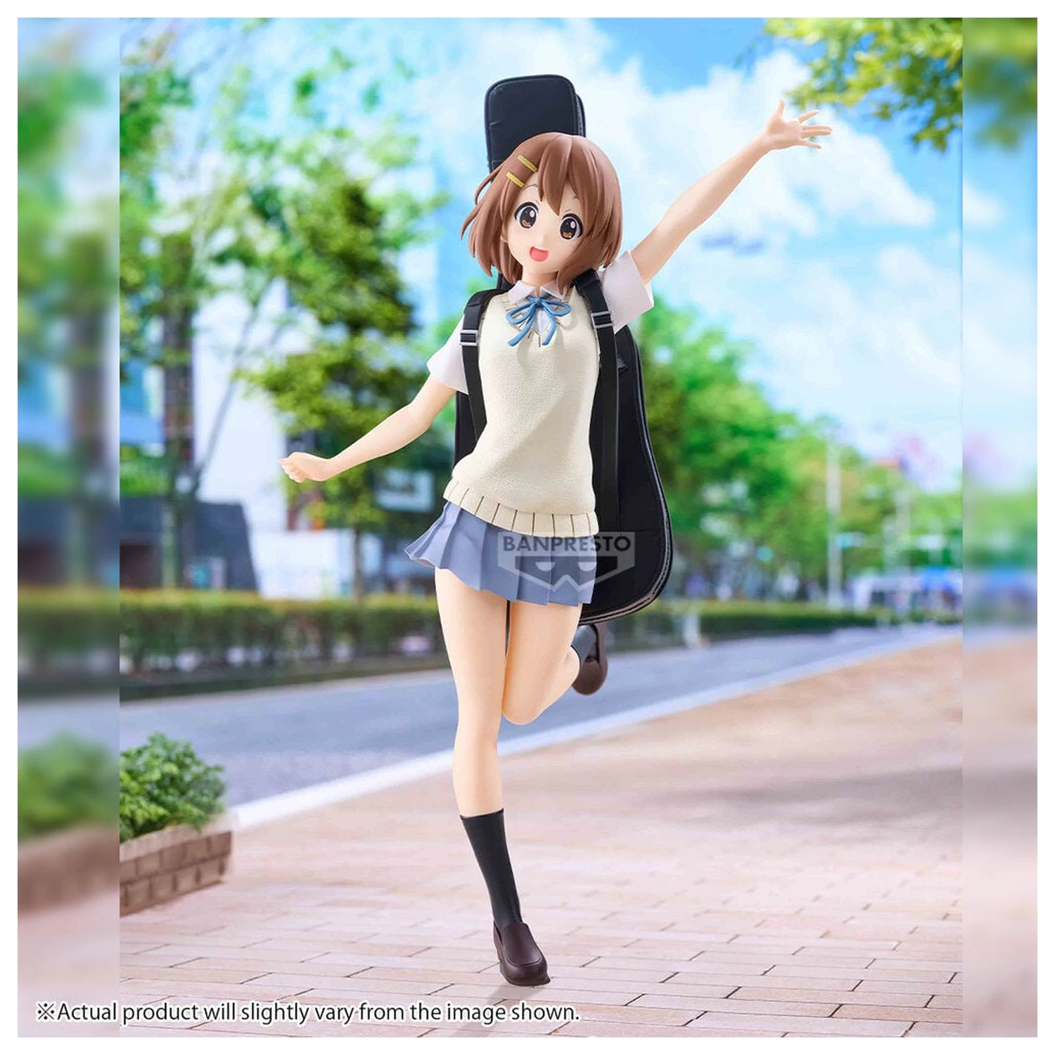 K-ON!! SQ Figura Yui Hirasawa figura 25cm fotografija izdelka