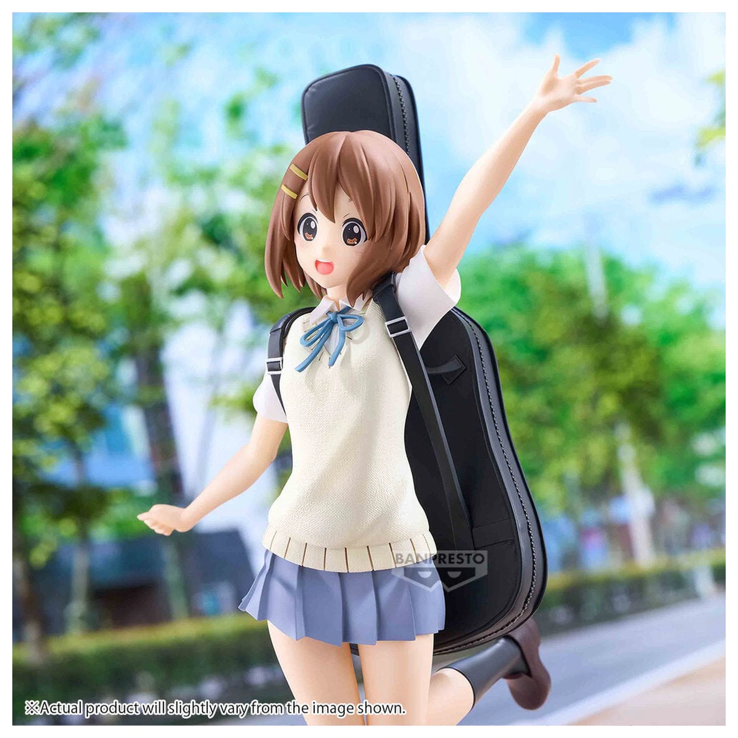 K-ON!! SQ Figura Yui Hirasawa figura 25cm fotografija izdelka