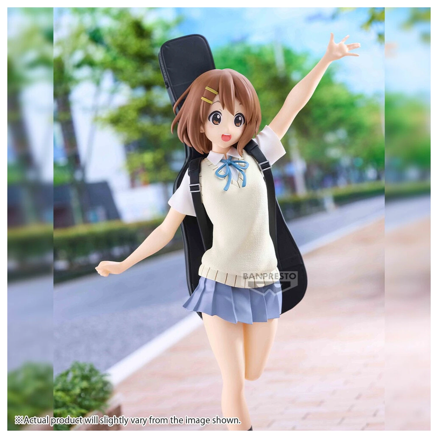 K-ON!! SQ Figura Yui Hirasawa figura 25cm fotografija izdelka