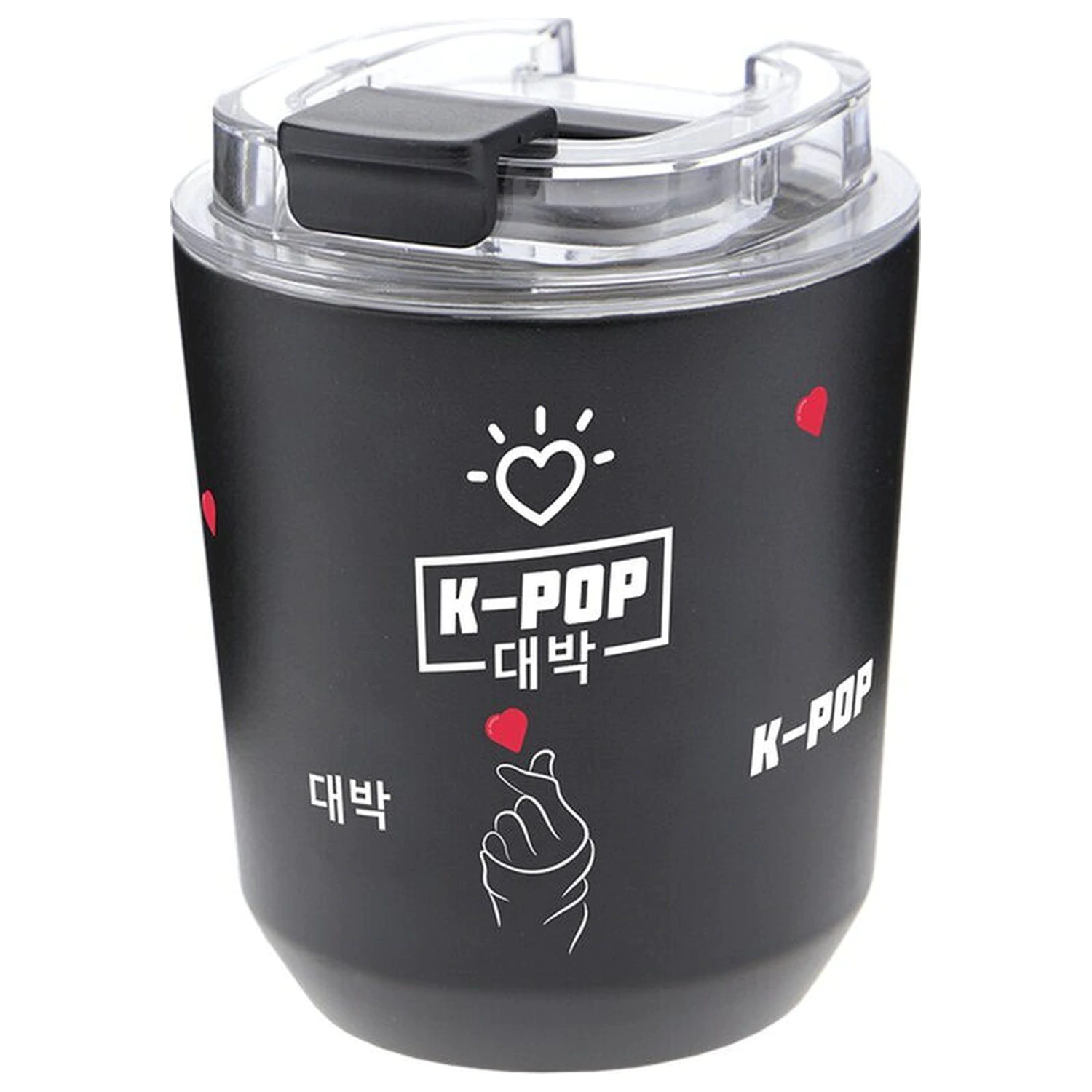 K-Pop Black termo skodelica 280ml fotografija izdelka