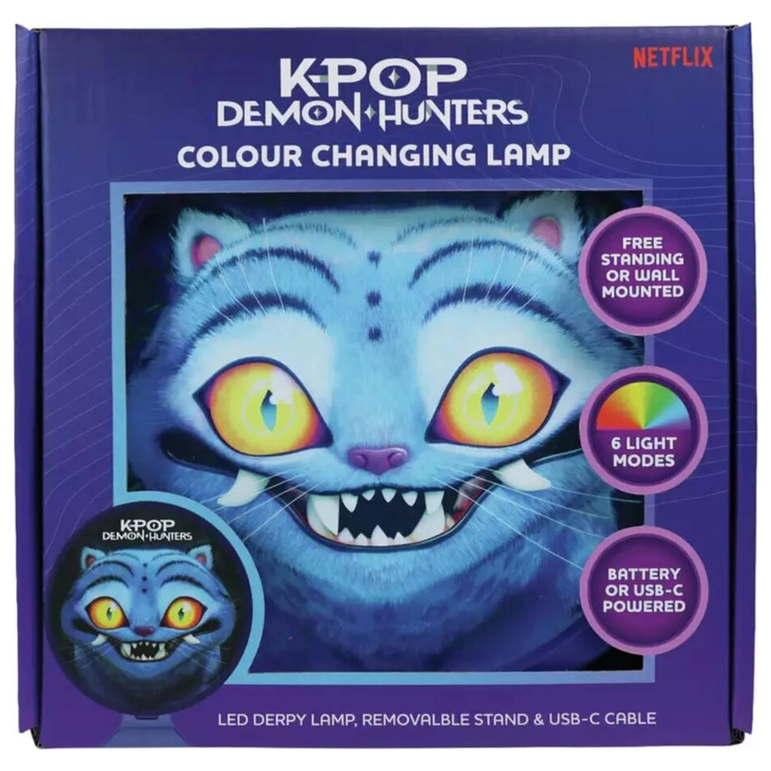K-pop Demon Hunters Derpy LED svetilka fotografija izdelka