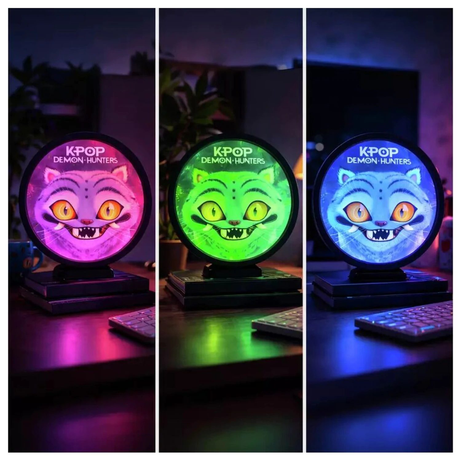 K-pop Demon Hunters Derpy LED svetilka fotografija izdelka