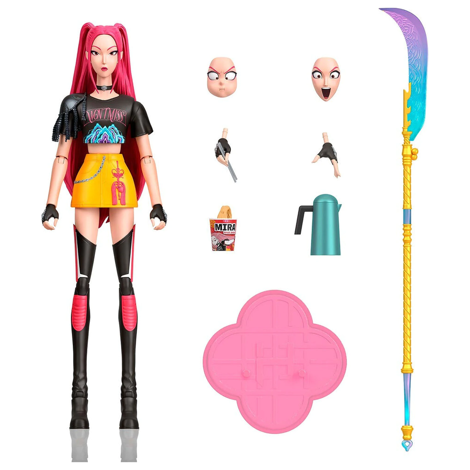 K-Pop Demon Hunters Mira figura 15 cm fotografija izdelka