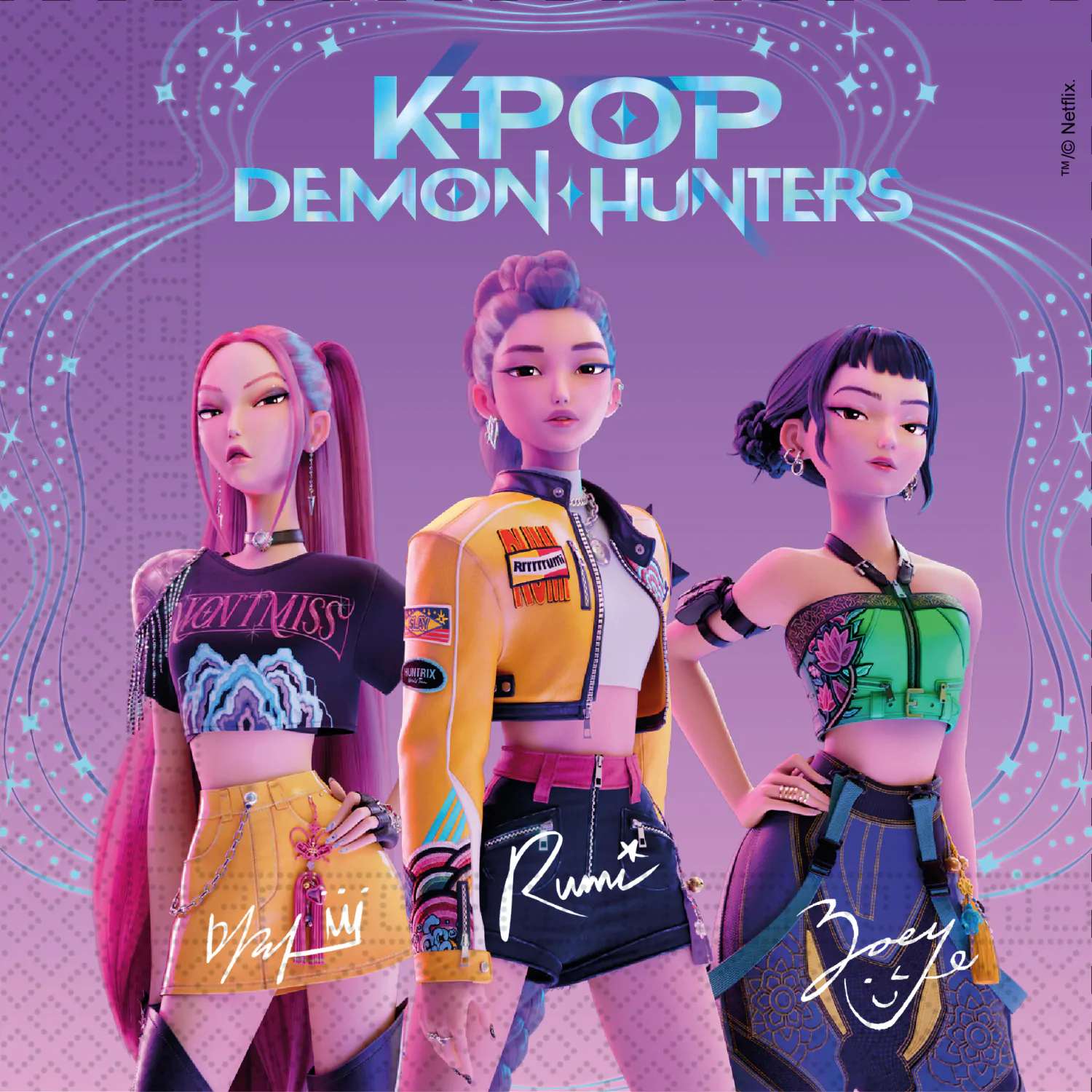 K-POP Demon Hunters paket servietk fotografija izdelka
